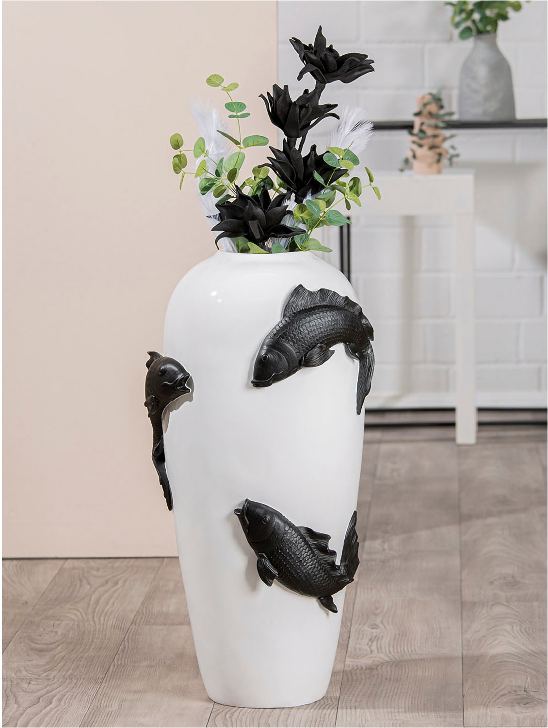 Casablanca by Gilde Bodenvase »Vase "Koi"« günstig online kaufen