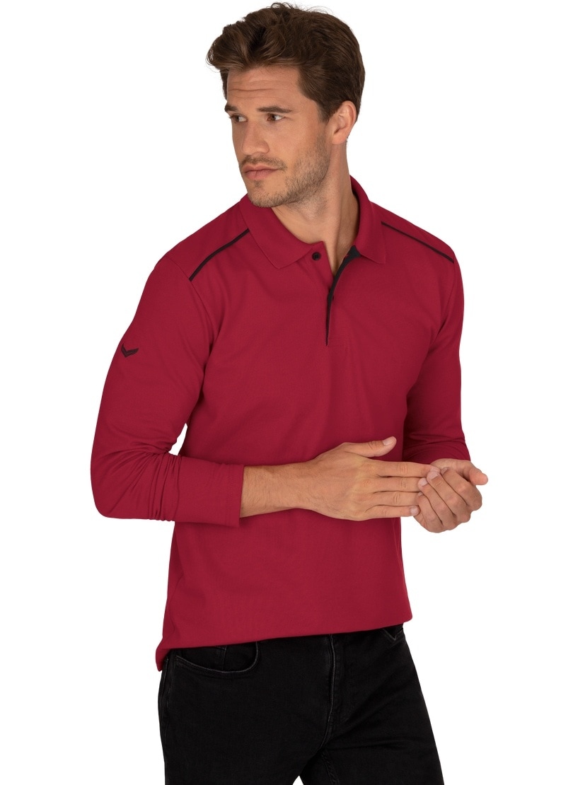 Trigema Langarm-Poloshirt, aus Biobaumwolle im Online-Shop kaufen