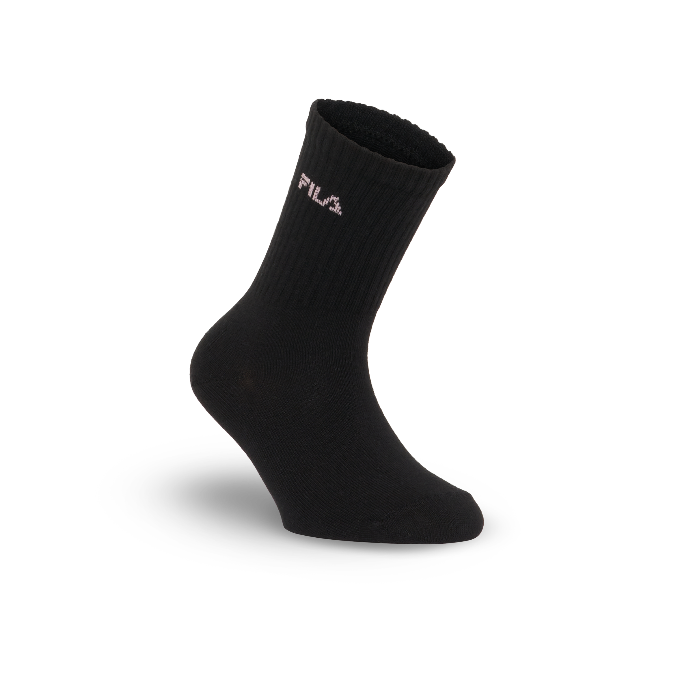 Fila Socken 6 Paar tlg. breites Rippenbündchen, Cotton-Mix, Unisex