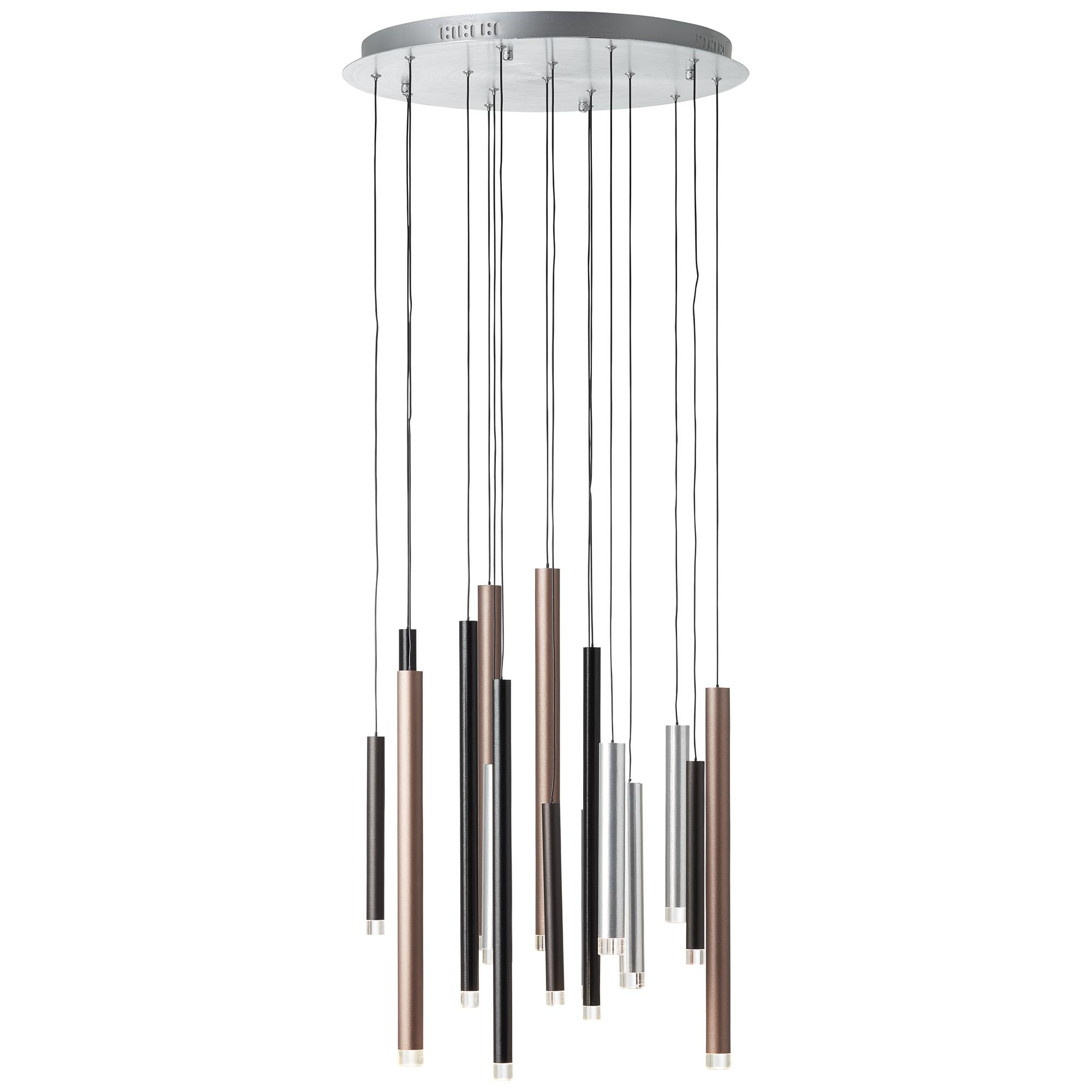 Brilliant Pendelleuchte »Cembalo«, 16 flammig, Leuchtmittel LED-Modul   LED günstig online kaufen