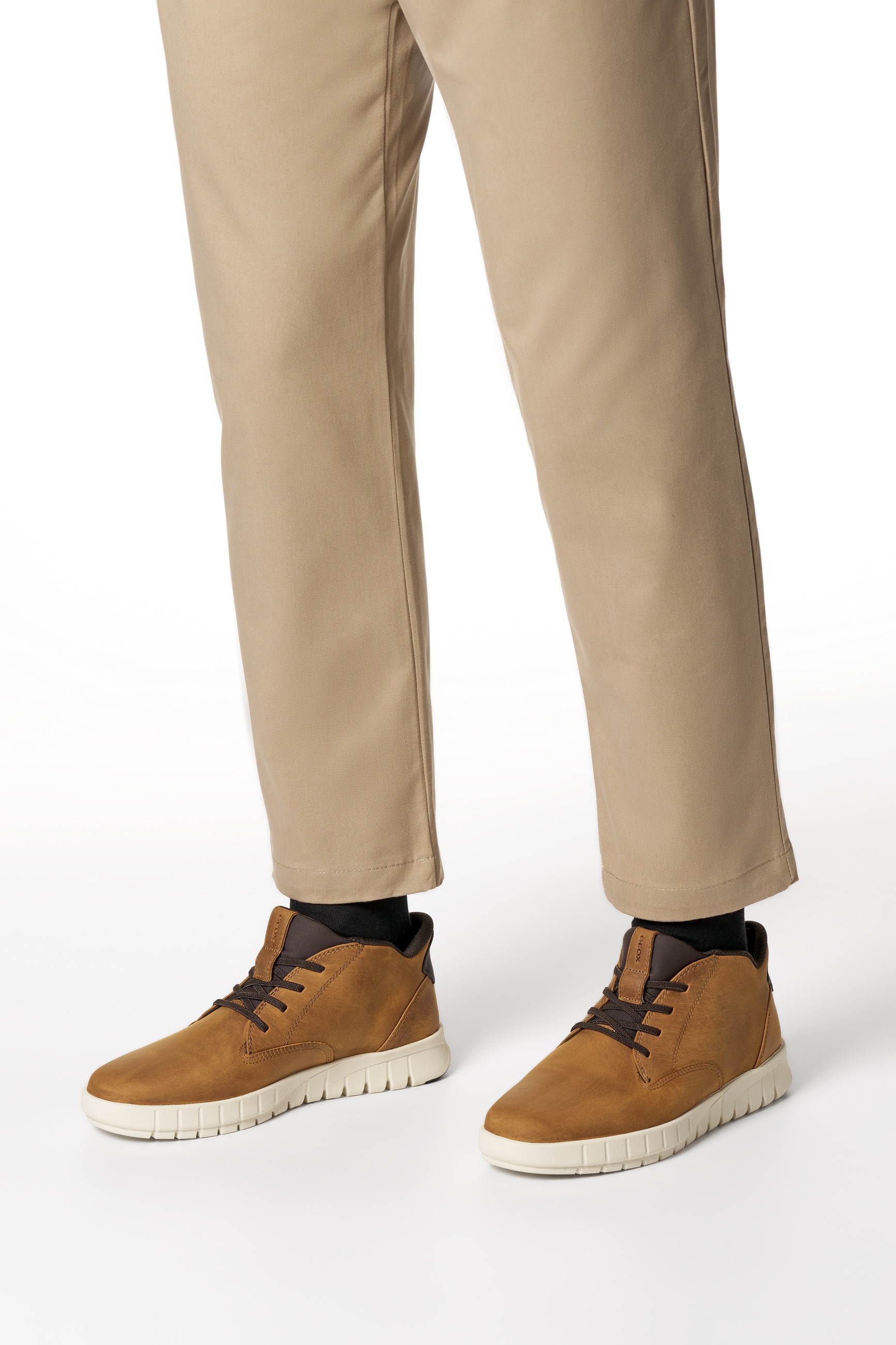 Geox Sneaker »U FLEXTRIDE PLUS«  Schlupfboots, Herbstboots mit dezenten Ziernähten