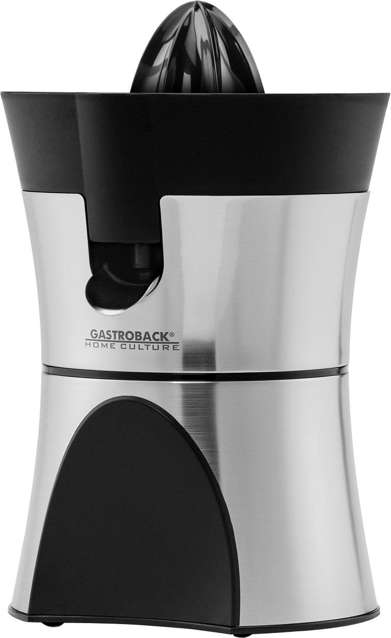 GASTROBACK Zitruspresse »41138 Home Culture« 110 W silberfarben/schwarz