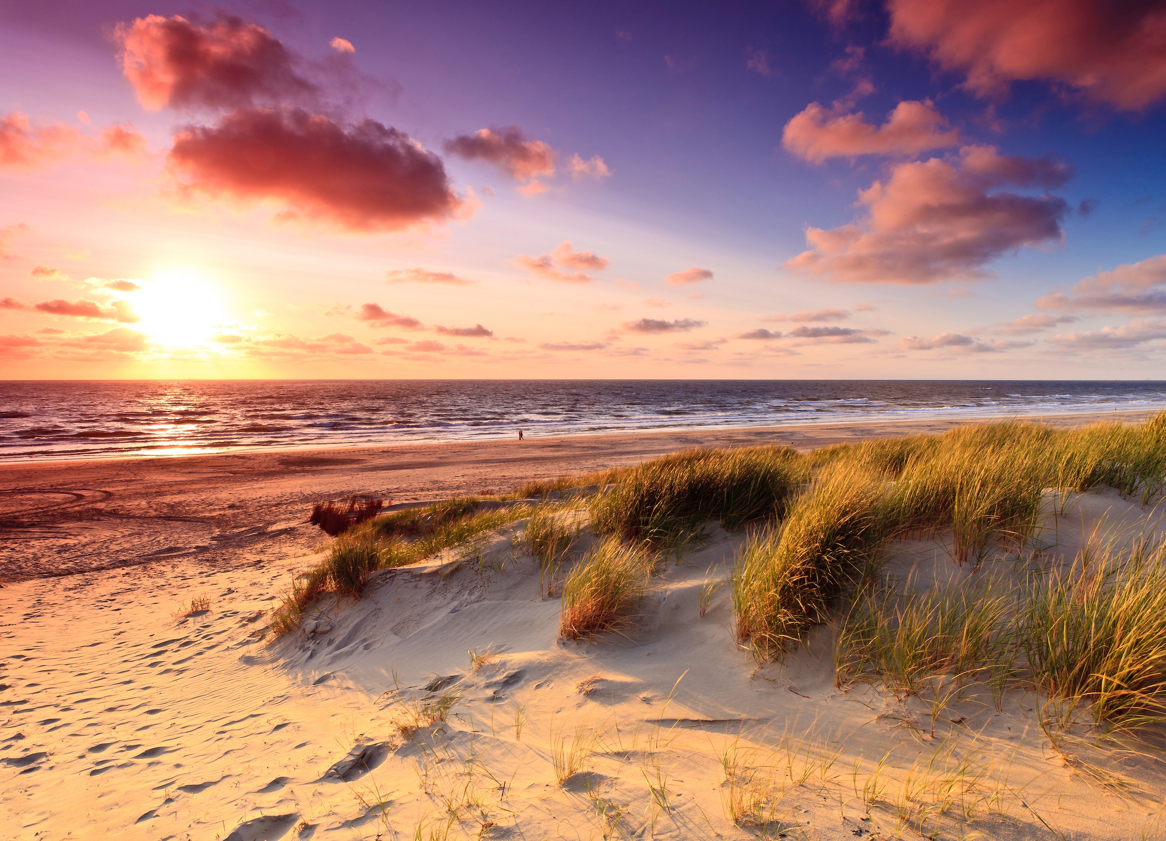 Papermoon Fototapete »Dunes Sunset« glatt günstig online kaufen