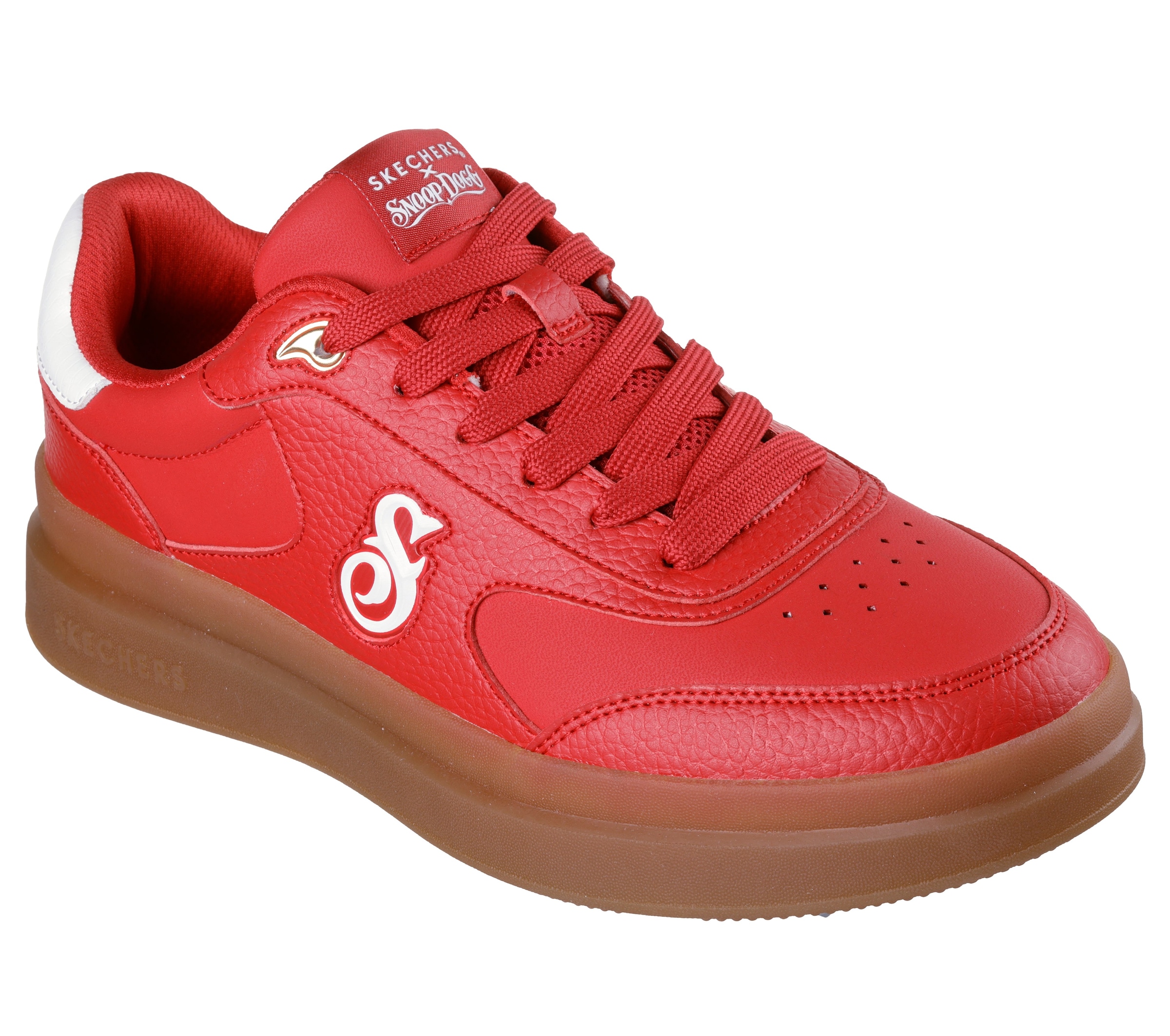 Skechers Sneaker »COURTSIDE-CALI DUDEZ«  Snoop Dogg Schnürschuh mit Kontrastbesätzen