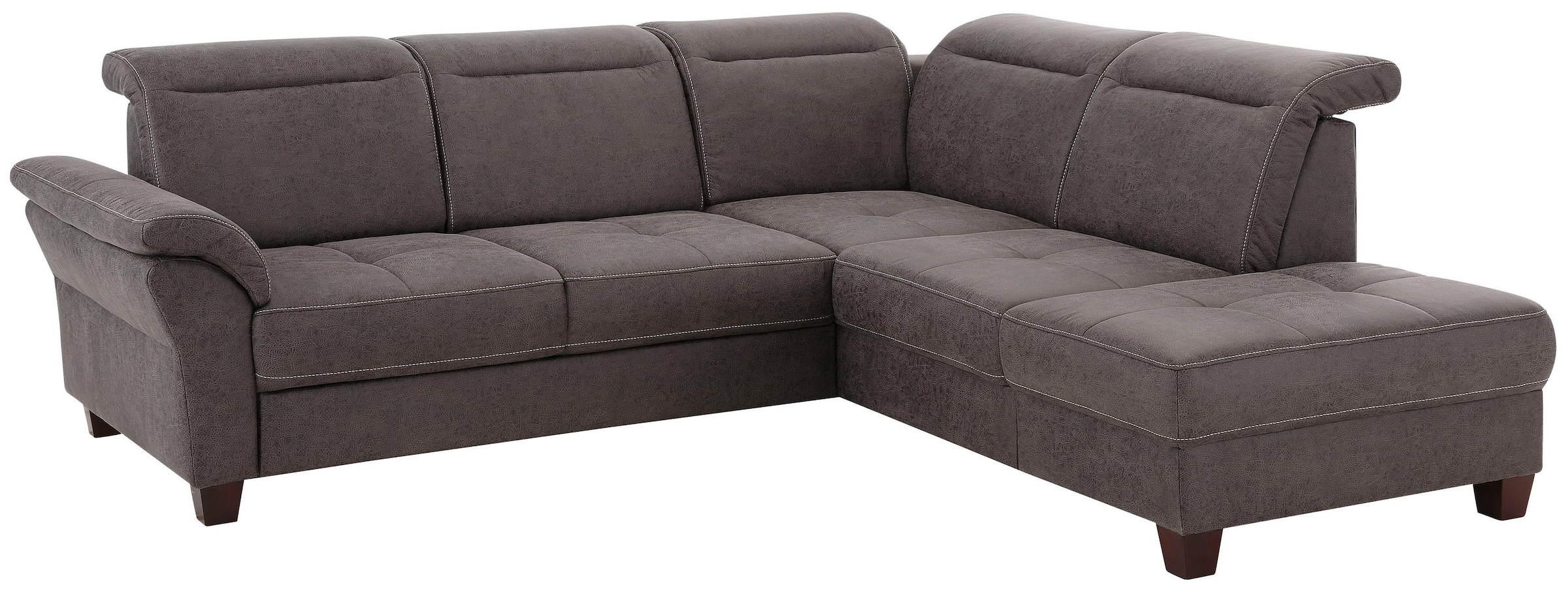 Home affaire Ecksofa »Solvei L-Form«, wahlweise auch mit Kopfteilverstellun günstig online kaufen