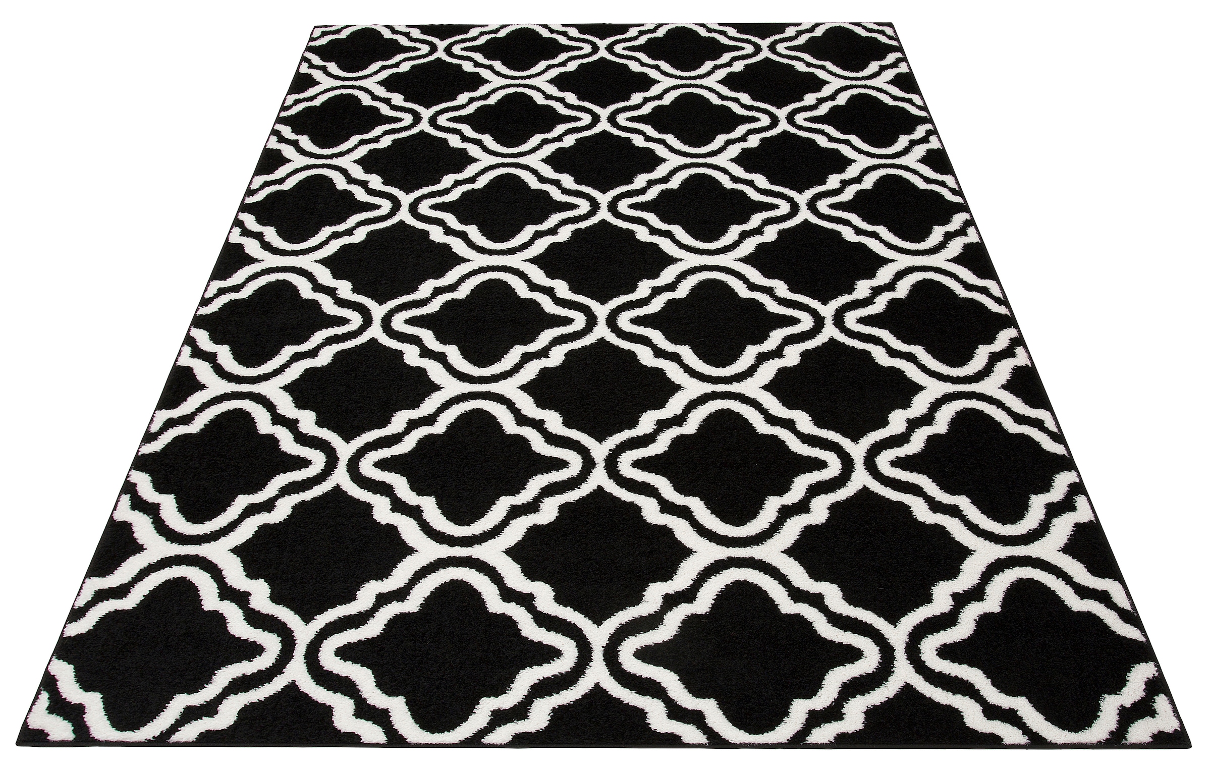 my home Teppich »Debora«, rechteckig, 13 mm Höhe, Kurzflor Teppich, gemustert, geometrisches Design, weich