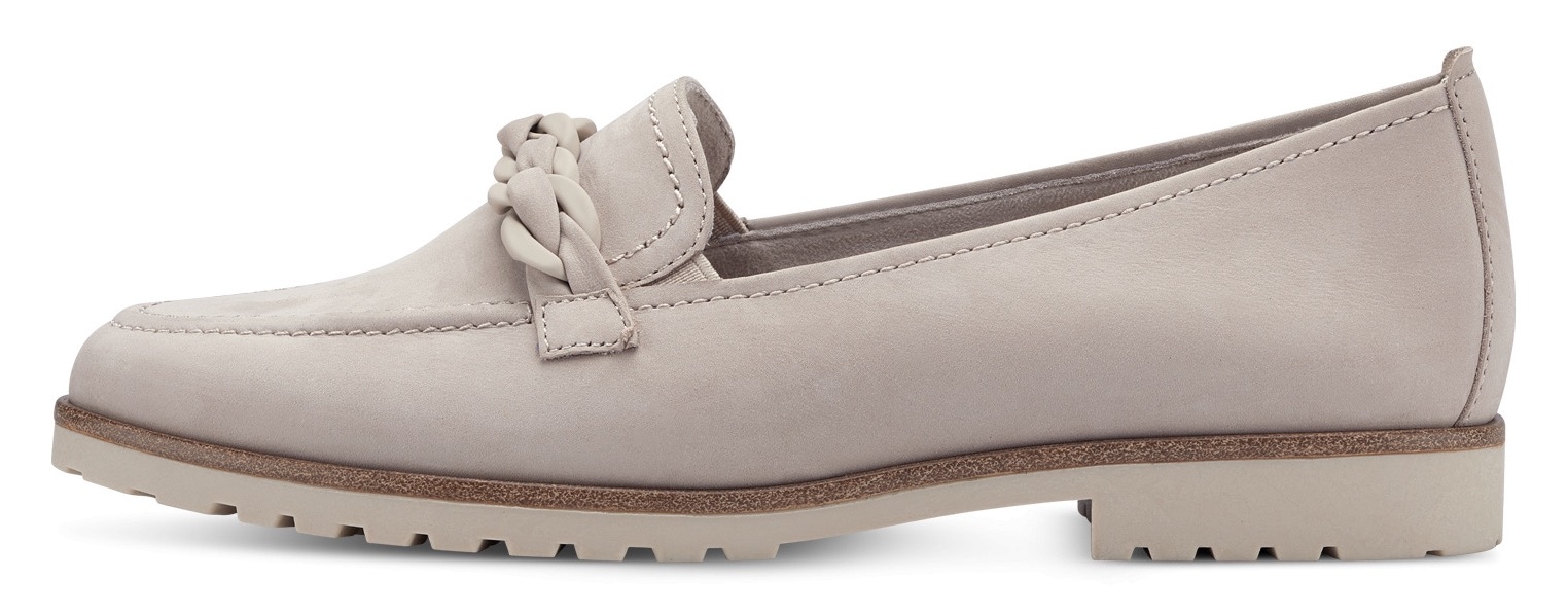 Tamaris Loafer, Chunky Slipper, Plateau Slipper mit seitlichen Stretcheinsätzen