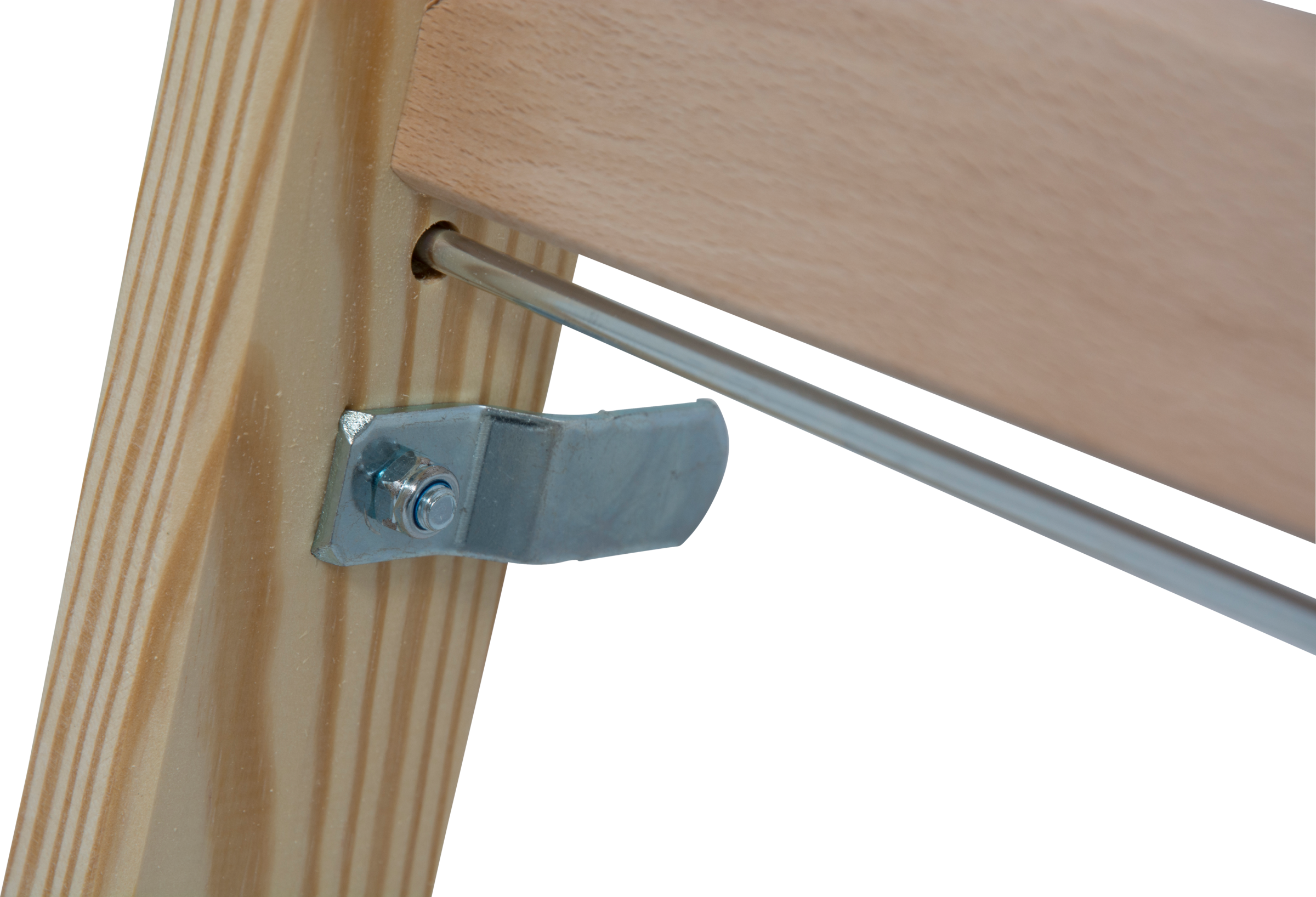 KRAUSE Doppelleiter »Stabilo« 2x5 Sprossen, beidseitig begehbar