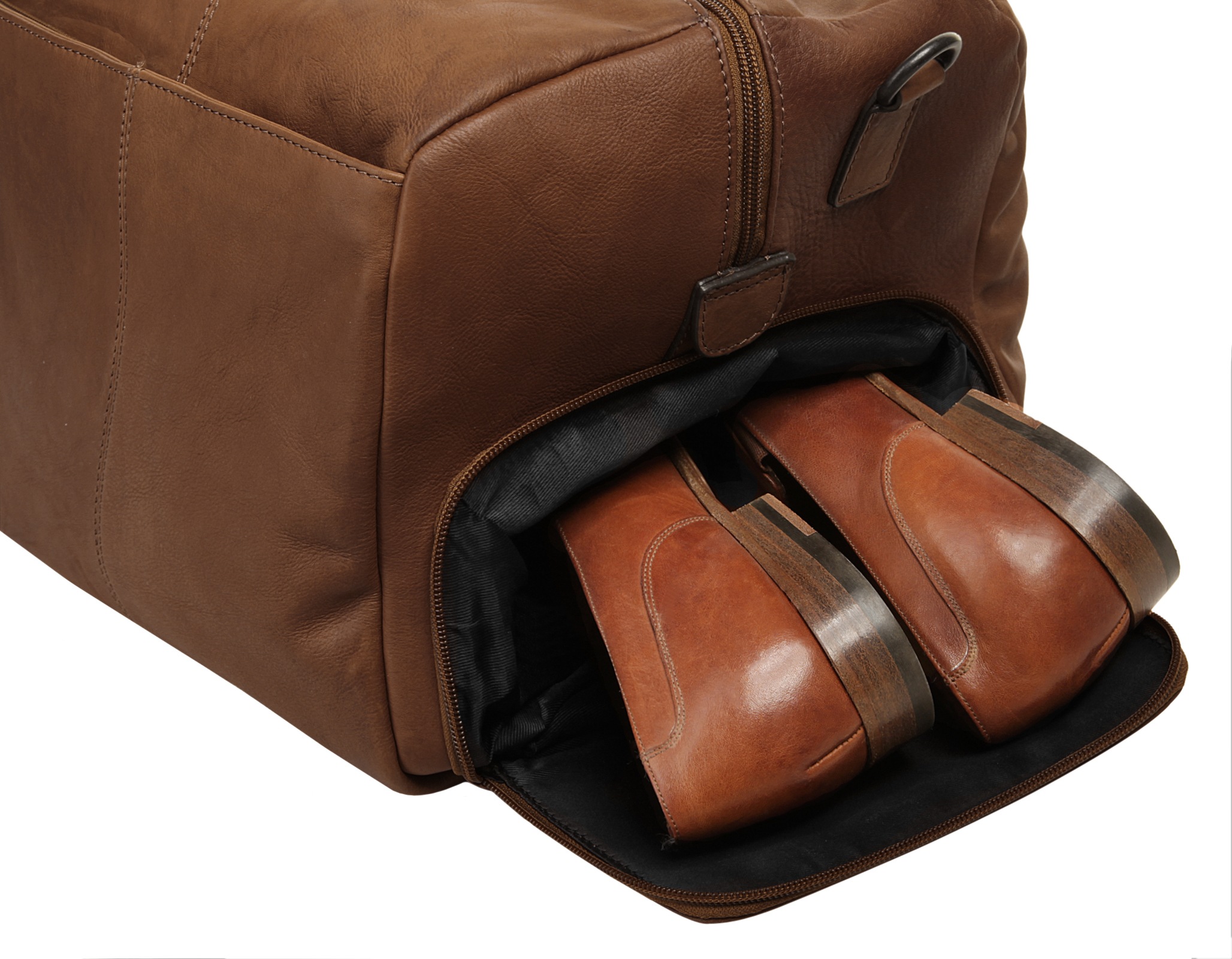 X-Zone Reisetasche, echt Leder