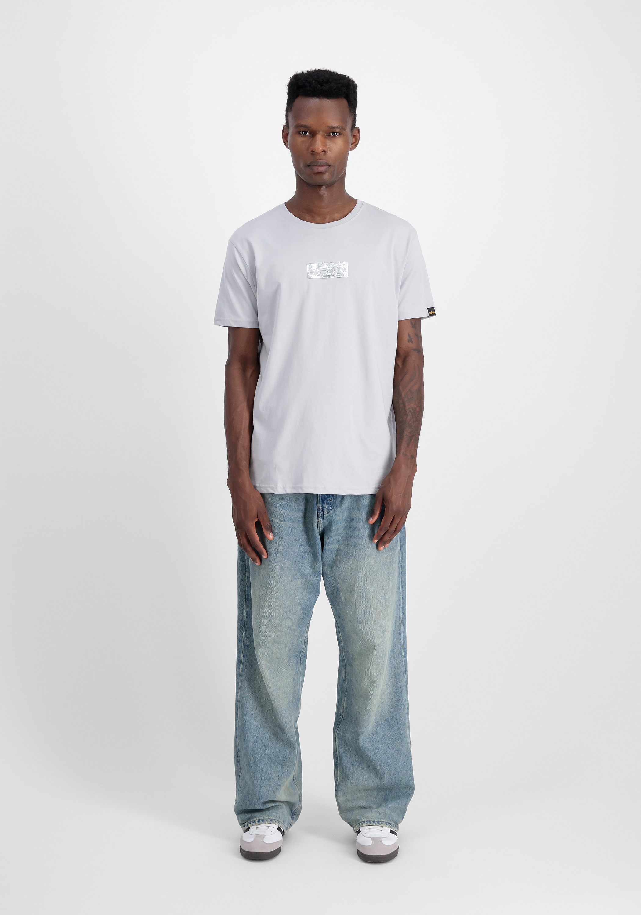 Alpha Industries T-Shirt »Alpha Industries Men - T-Shirts Metal Plate T-Shirt«