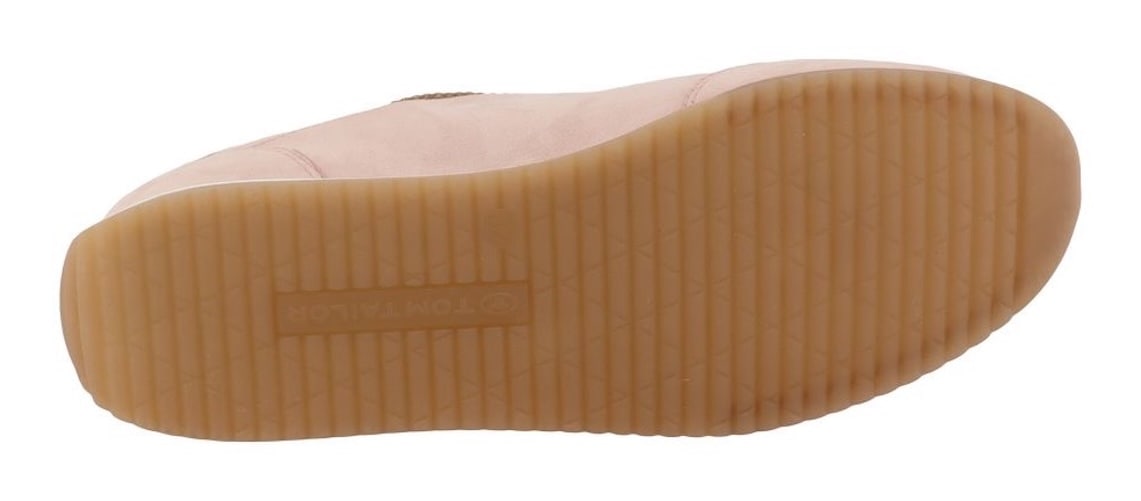 TOM TAILOR Sneaker »Cathrine«  Freizeitschuh, Halbschuh, Schnürschuh mit Kontrastbesatz