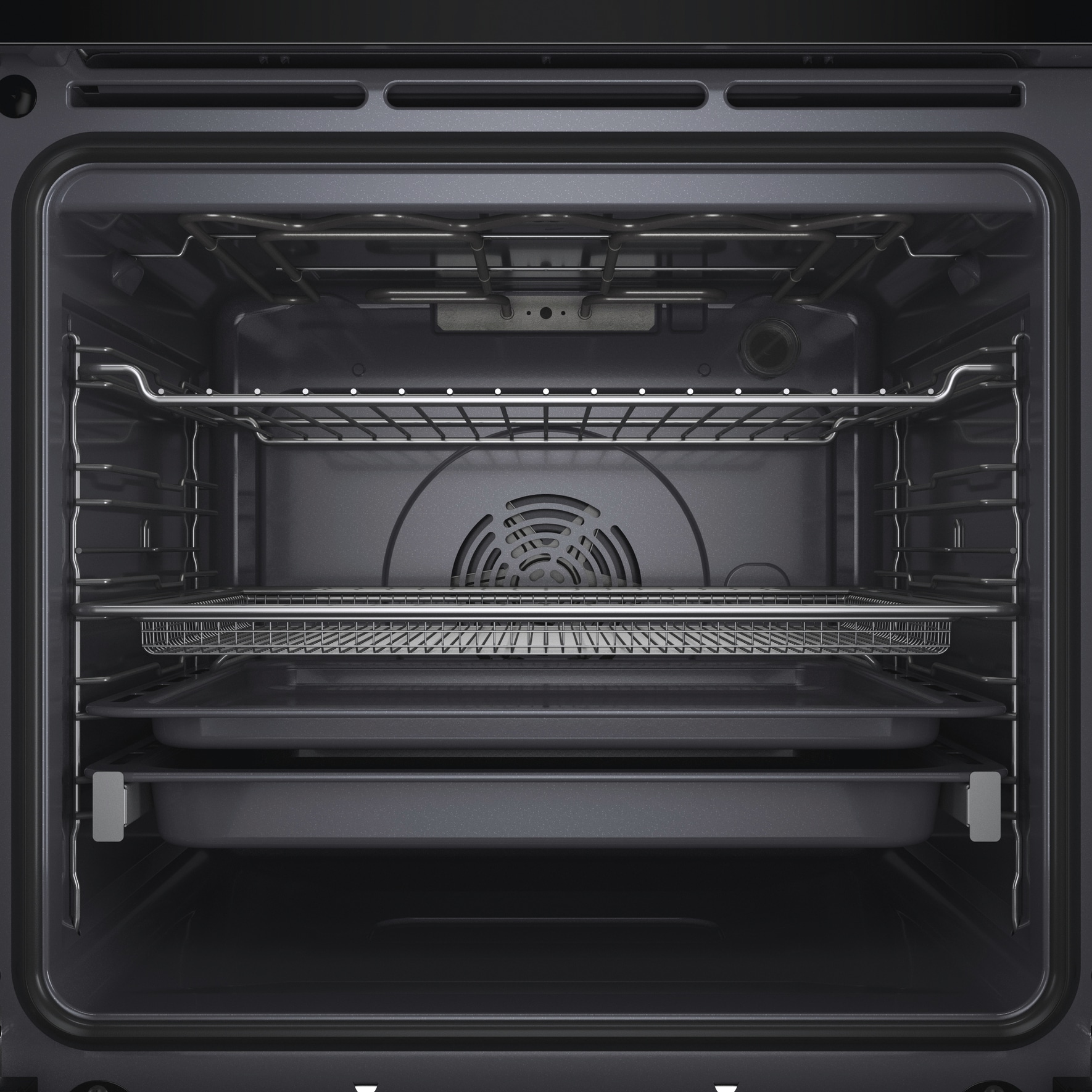 BAUKNECHT Backofen-Set »BAKO 900 Airfry«, mit Teilauszug, (Set, 2 St.), AirFry-Funktion – die gesündere Alternative zur Fritteuse