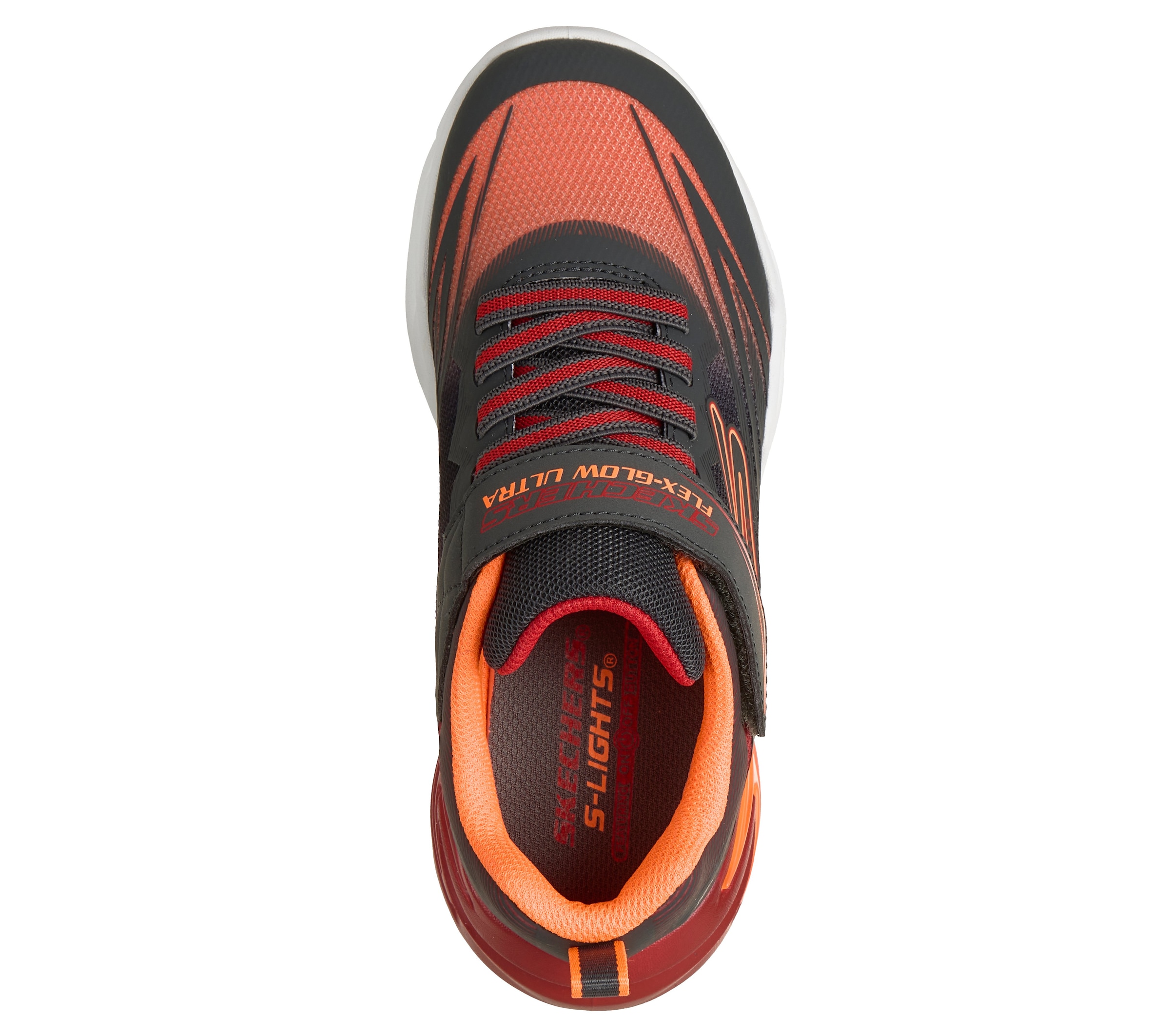 Skechers Sneaker »FLEX-GLOW ULTRA«  Klettschuh zum Schlüpfen, Größenschablone zum Download