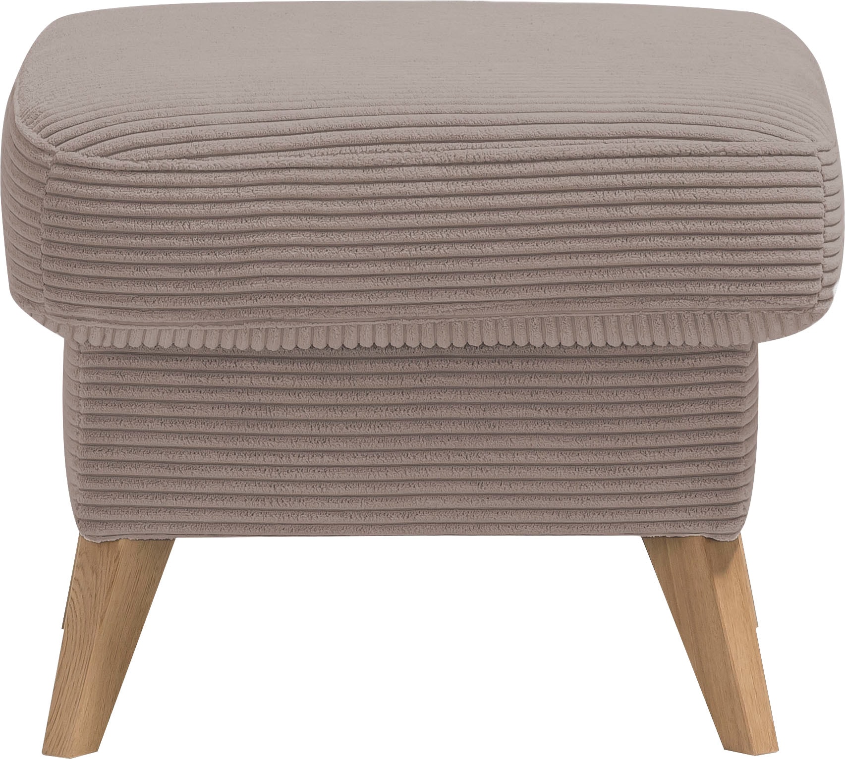exxpo - sofa fashion Hocker »Samso, kompakte und bequeme Sitzgelegenheit in aktuellem Cord Bezug«