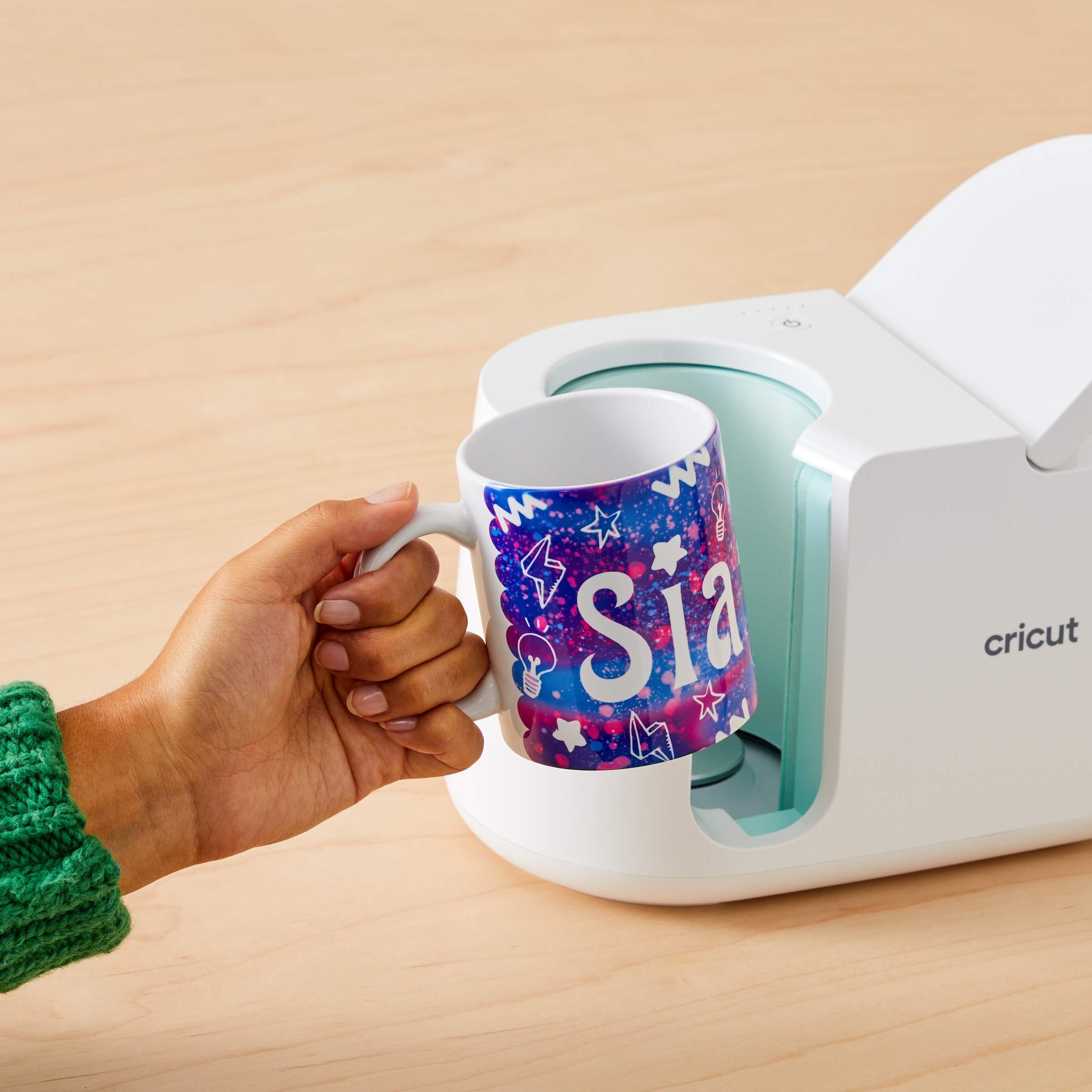 Cricut Transferpresse »Cricut Mug Press Starter Bundle« Tassenpresse mit Zubehör für personalisierte Tassen