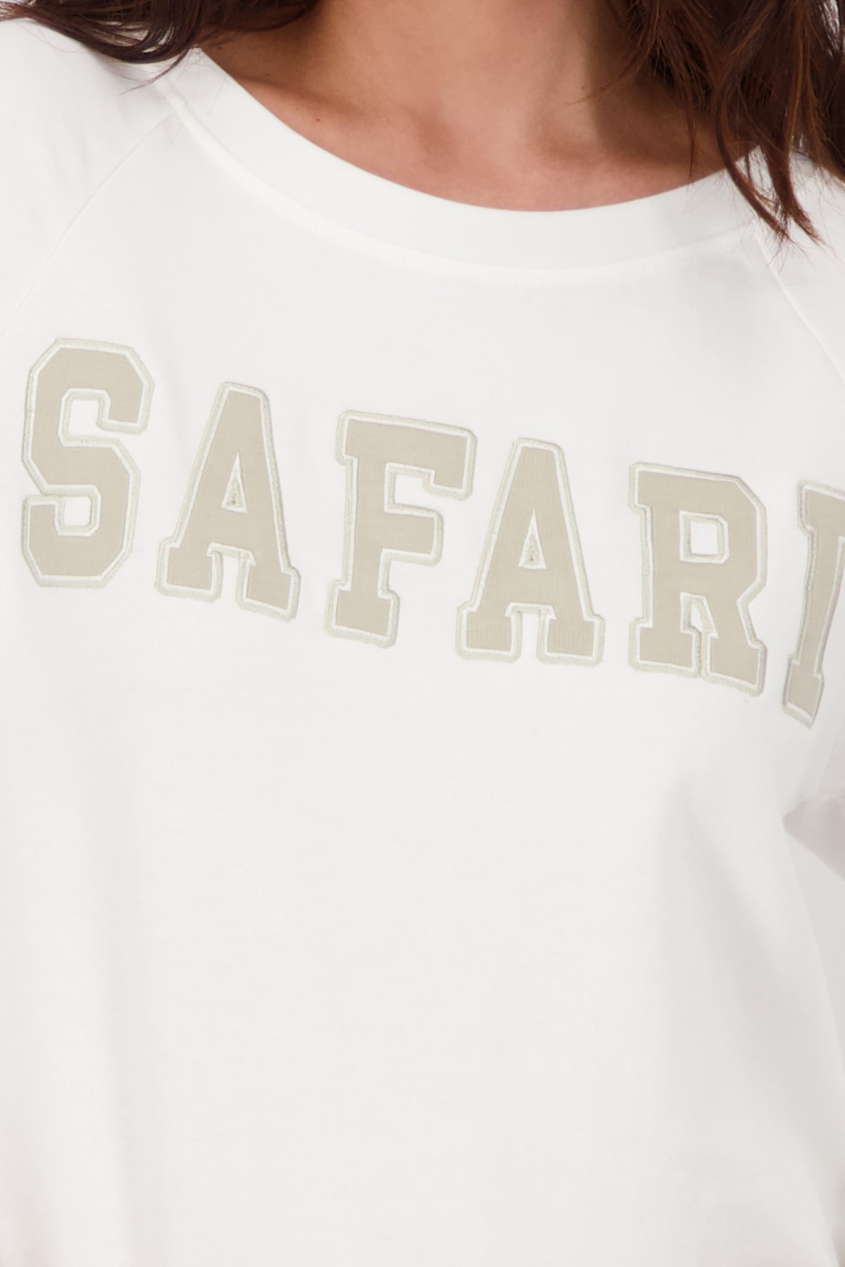 Monari Sweatshirt »Sweatshirt Safari«, Mit Rundhalsausschnitt