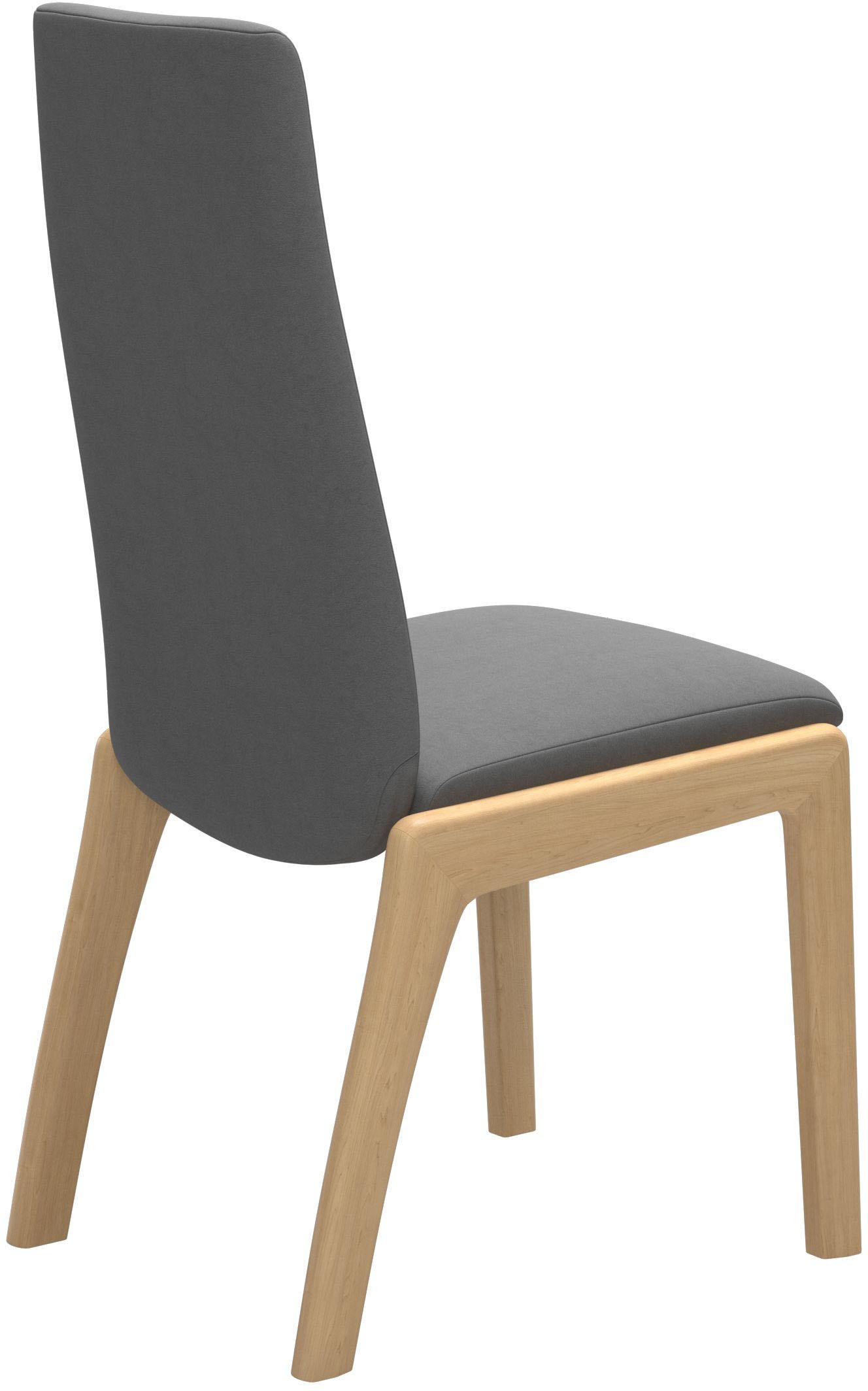 Stressless® Polsterstuhl »Laurel«, Microfaser DINAMICA, High Back, Größe M, mit abgerundeten Beinen in Eiche natur