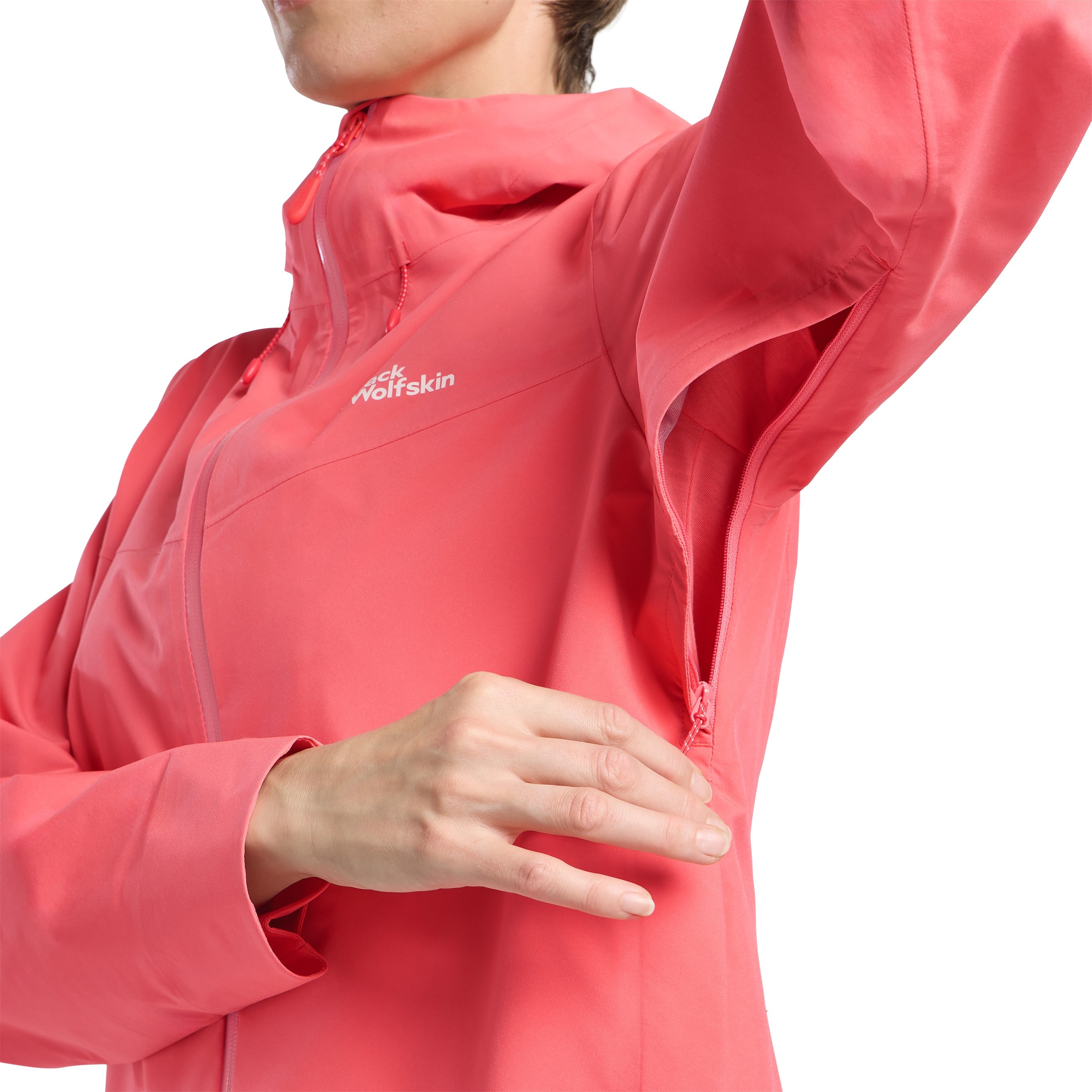 Jack Wolfskin Funktionsjacke »HIGHEST PEAK 3L JKT W«, mit Kapuze