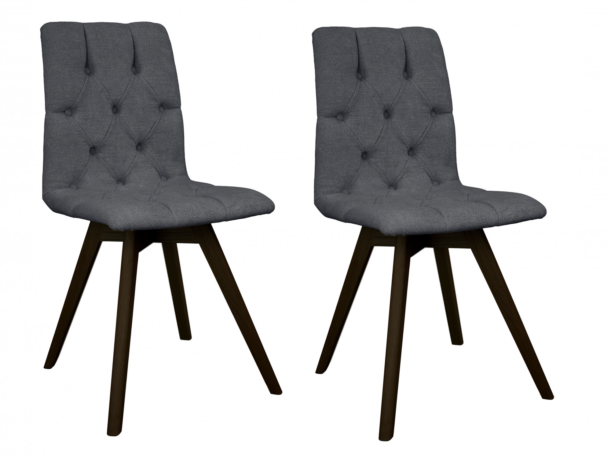 andas Esszimmerstuhl »Rania«, (Set), 2 St., Microfaser, mit Massivholzbeine günstig online kaufen