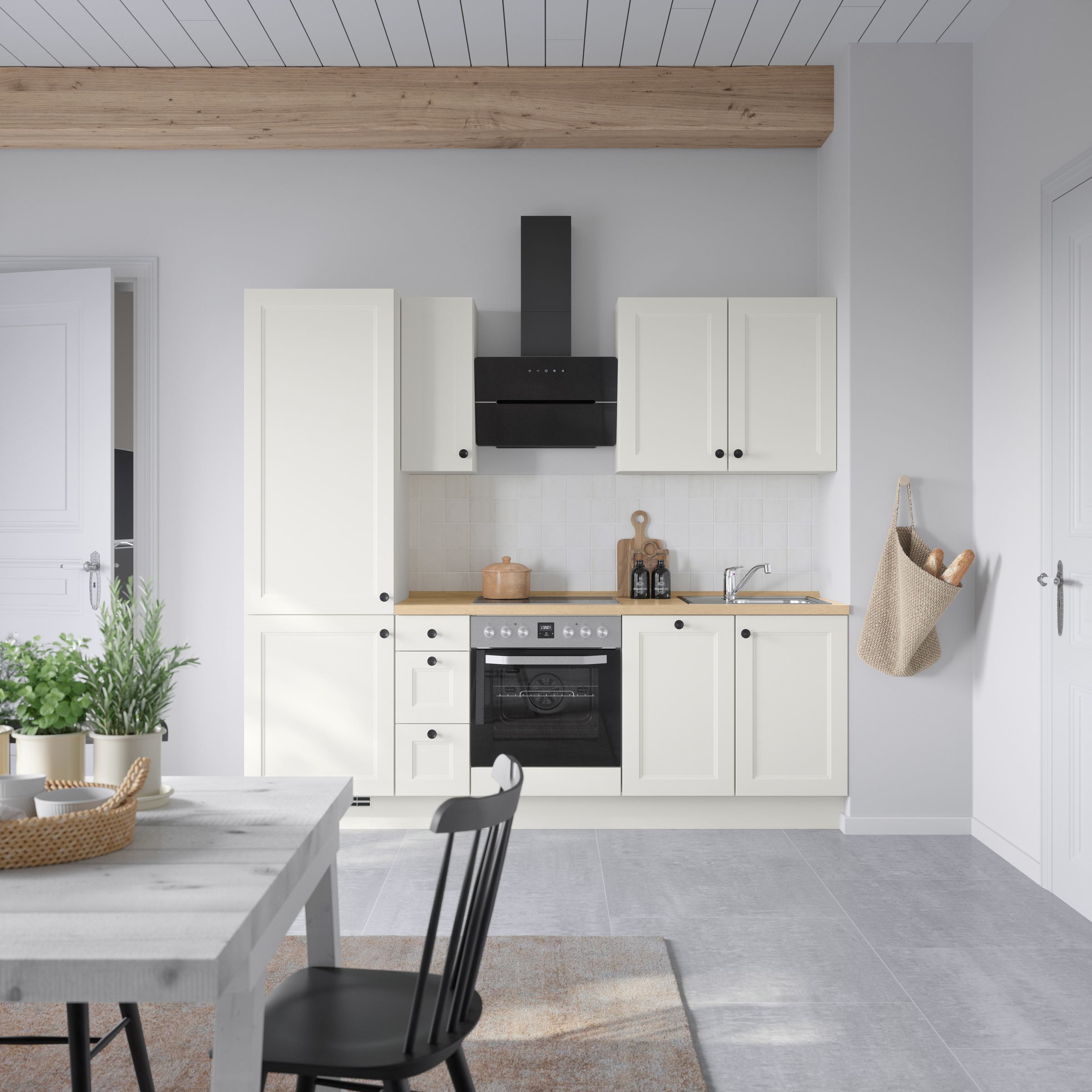 nobilia® Küchenzeile »"Cascada II"«, vormontiert, Breite 240 cm, Ausrichtun günstig online kaufen