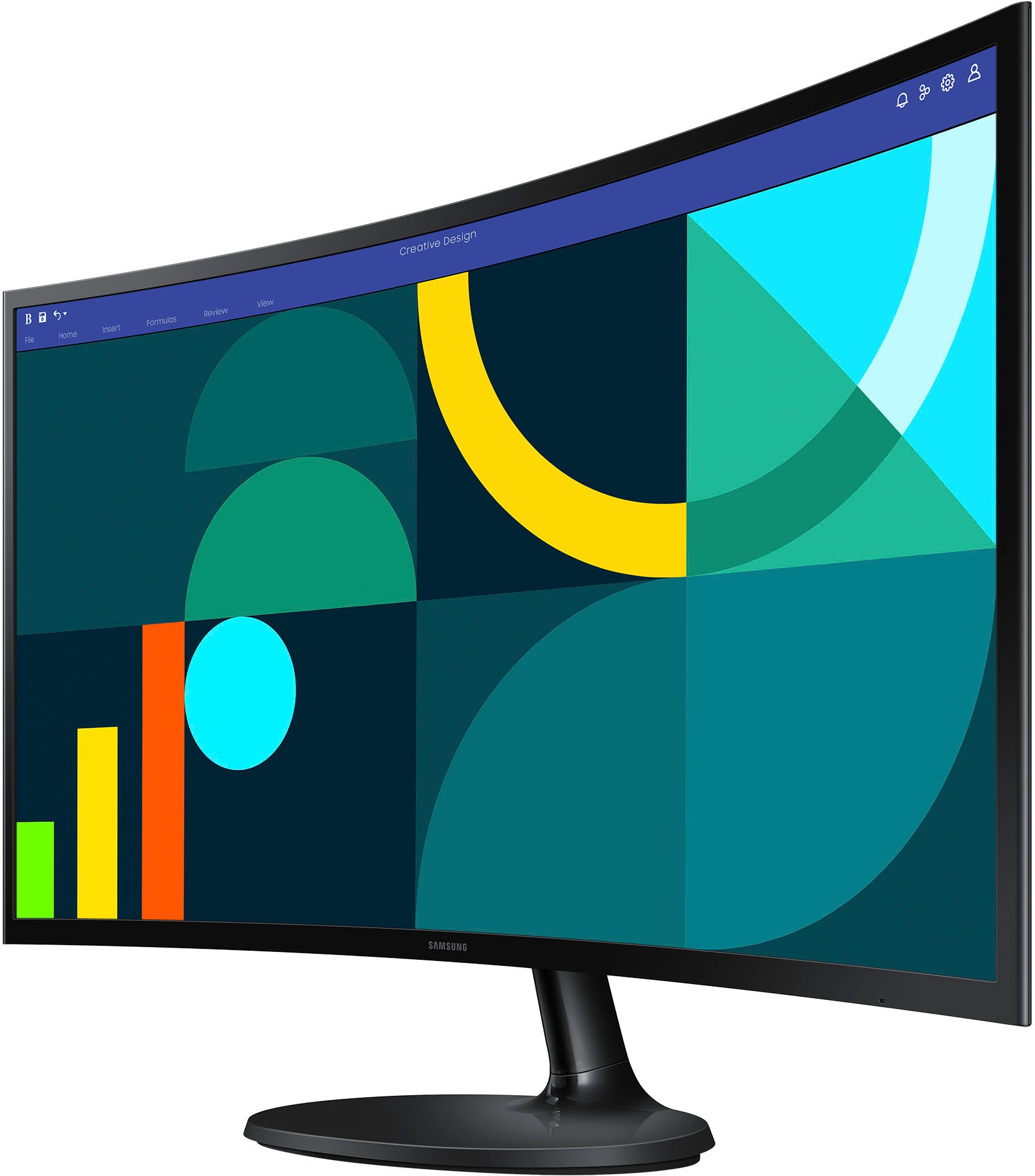 Samsung Curved-Gaming-Monitor »S27D364GAU«, 68 cm/27 Zoll, 1920 x 1080 px, Full HD, 4 ms Reaktionszeit, 100 Hz