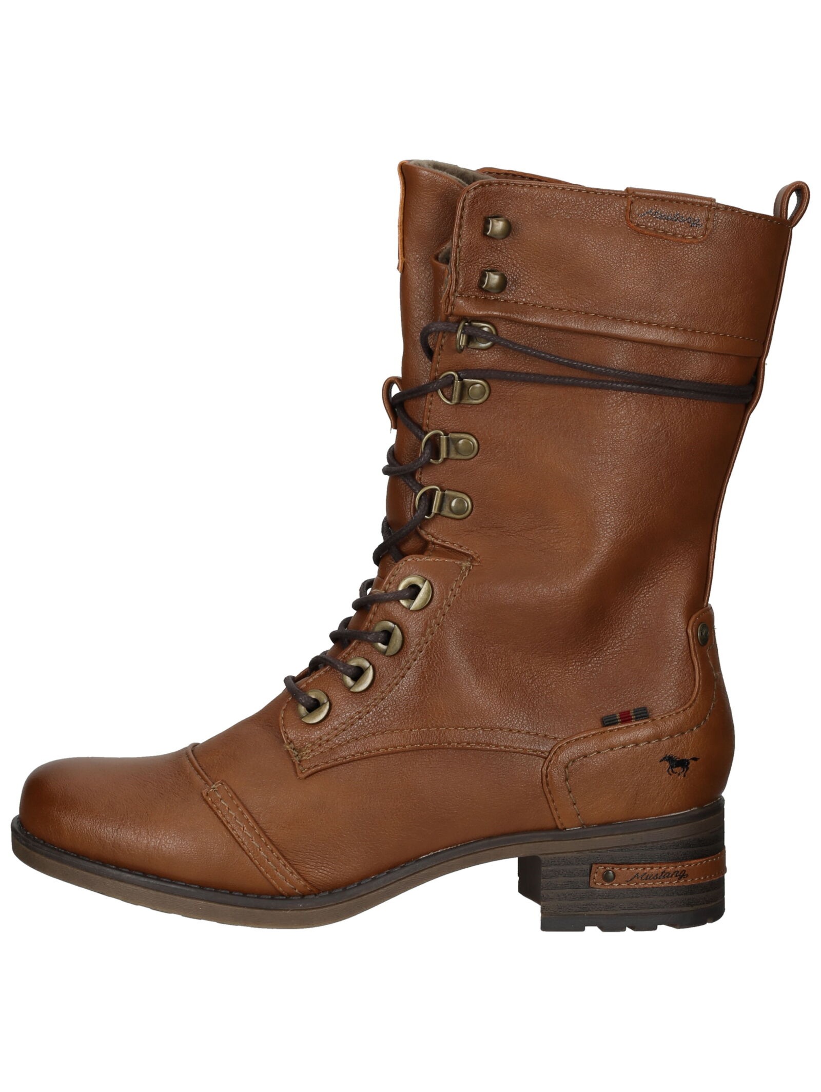 Mustang Shoes Schnürstiefel »Mustang Shoes Stiefel Lederimitat«