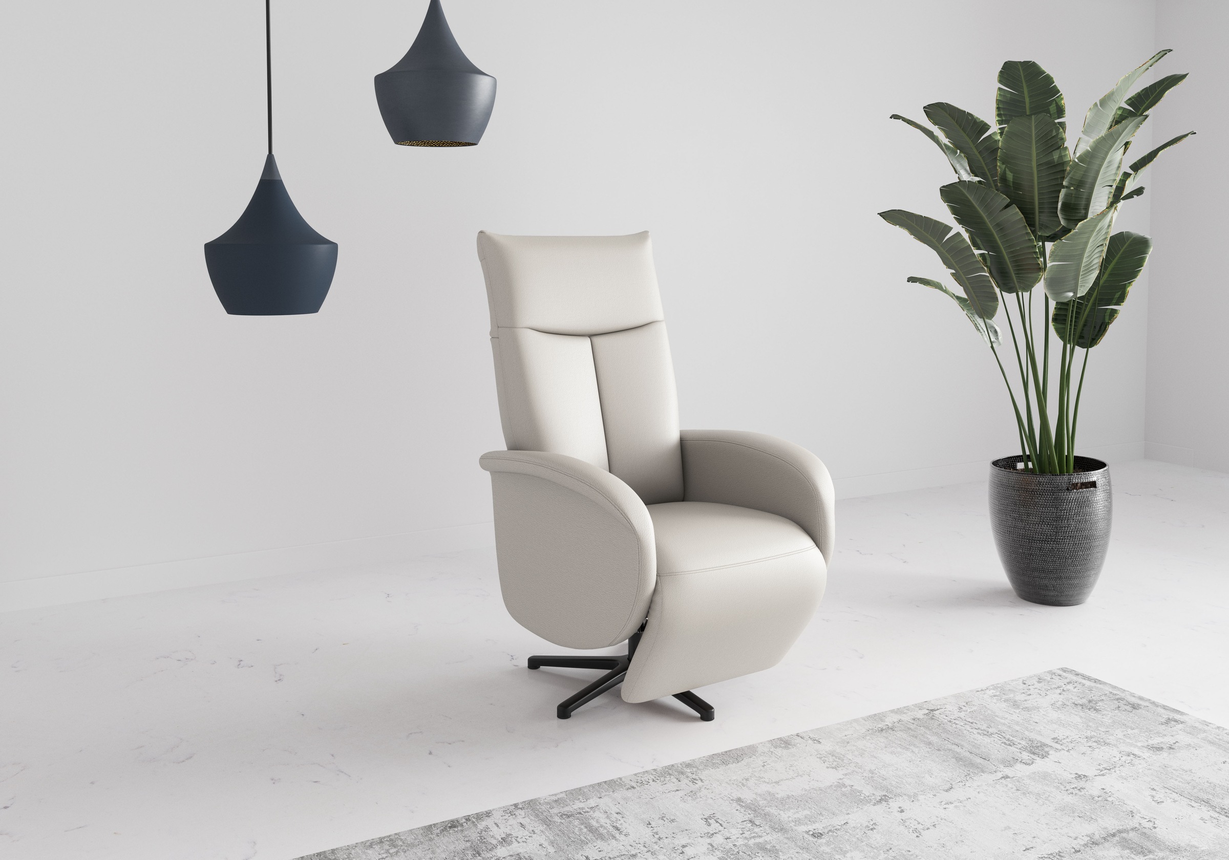 sit&more TV-Sessel »Juma, inkl. Drehfunktion & Kopfteilverstellung«, Höhe A günstig online kaufen
