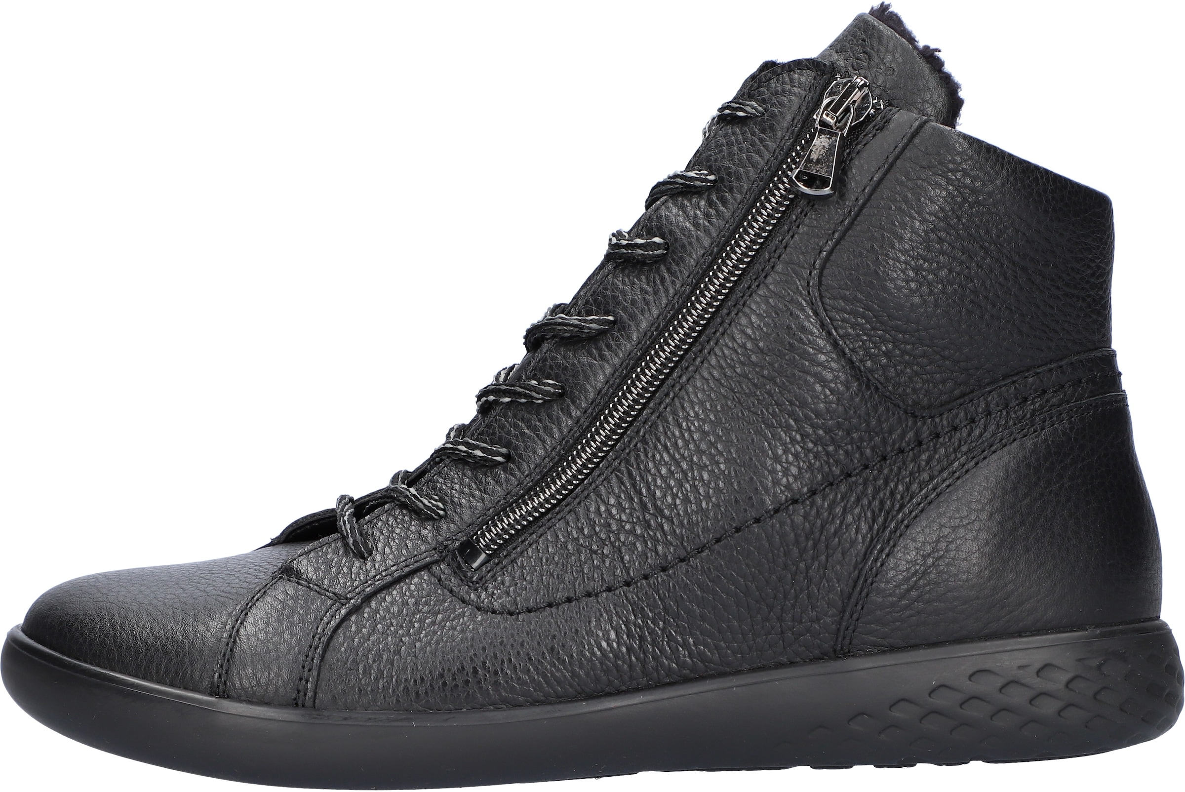 Waldläufer Sneakerboots »H-CLOE«, Schnürboots, Bequemschuh, Reißverschlüsse, in Komfortweite H