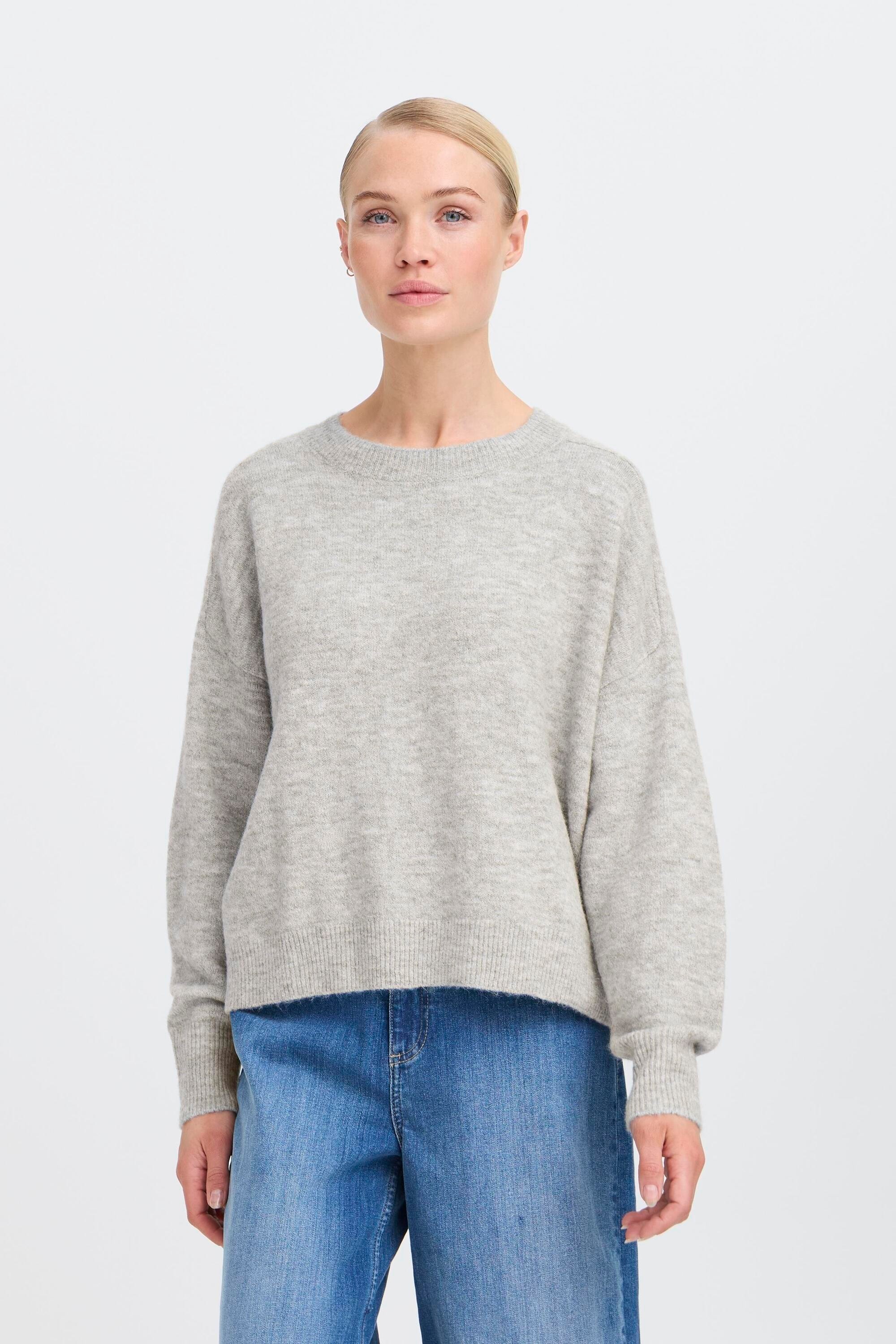 b.young Strickpullover »Langarm BYMONNA«