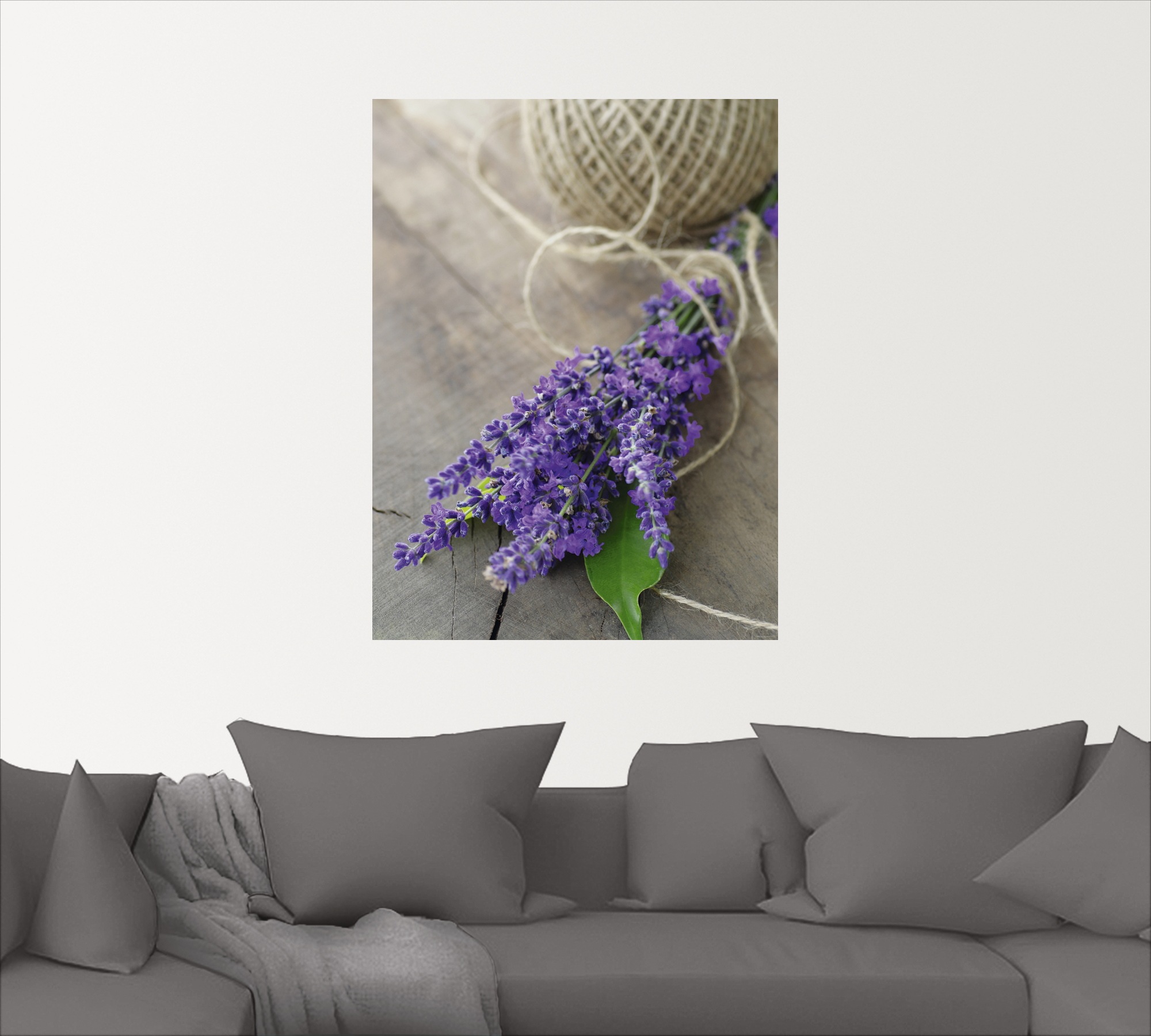 Artland Wandbild »Lavendel Strauß«, Blumen, (1 St.), als Leinwandbild, Poster, Wandaufkleber in verschied. Größen
