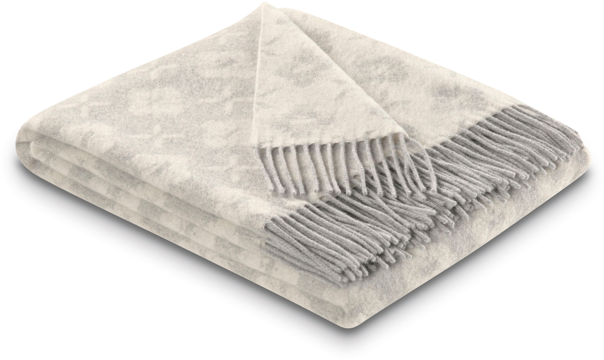 Biederlack Wohndecke »Plaid Primo« Kaschmir-Wolle-Mix