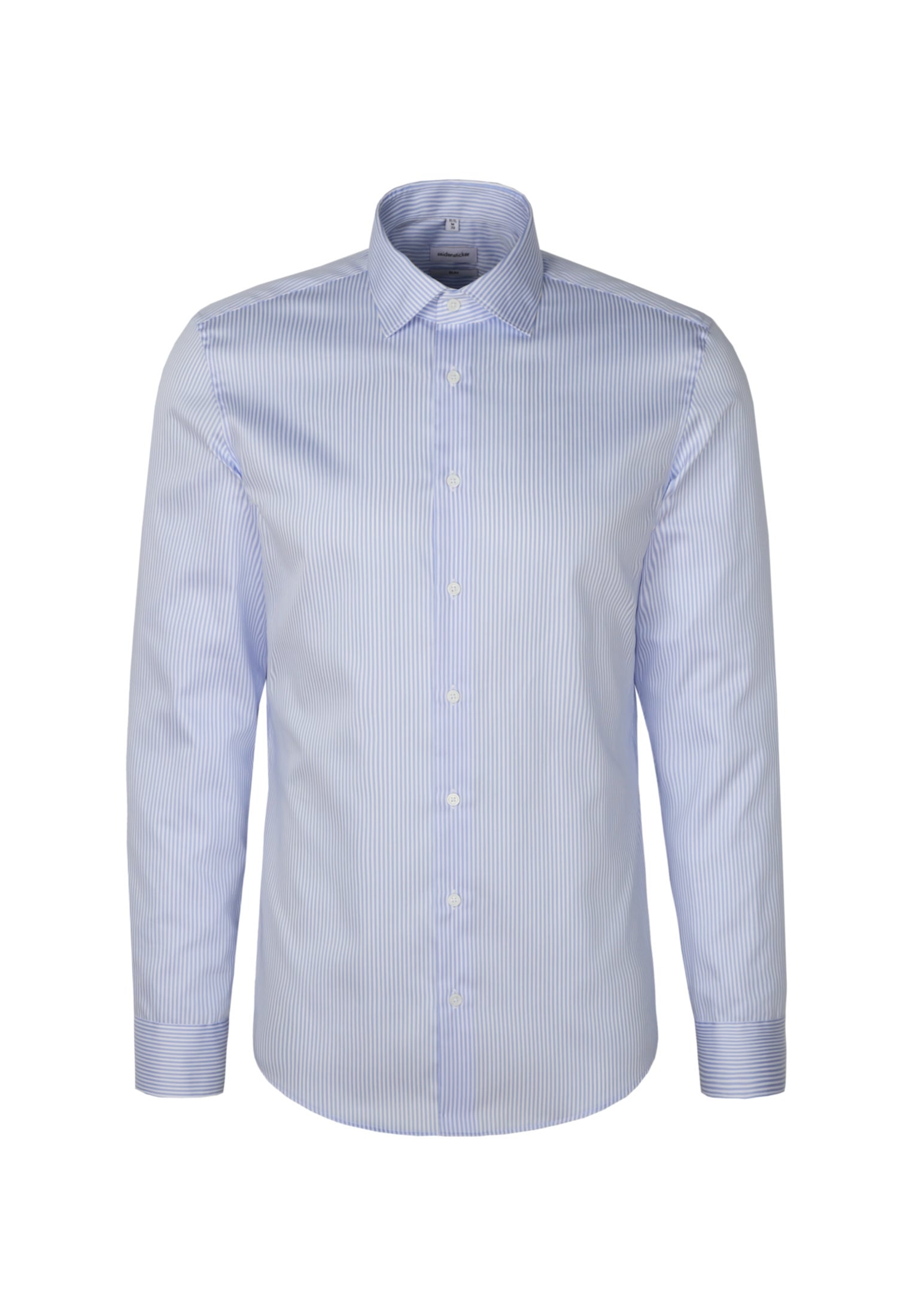 seidensticker Businesshemd »Schwarze Rose« Slim 1/1 Extra lang Kentkragen Gestreift