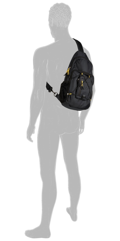camel active Cityrucksack »Shores« Unisex Freizeitrucksack, abnehmbare Pouch & Reflektdetails