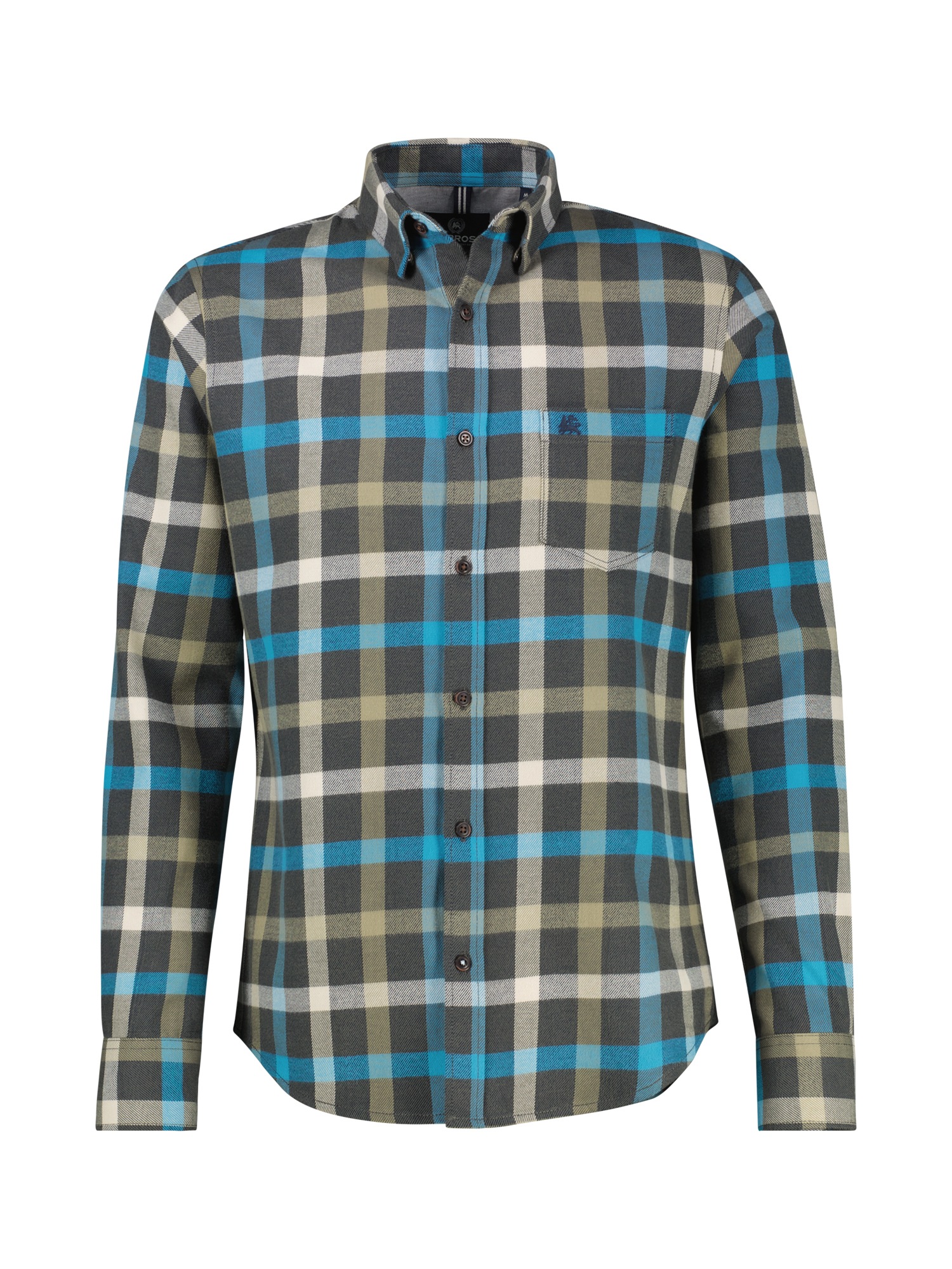 LERROS Flanellhemd »LERROS Stylisches Flannelhemd, klassisch kariert«