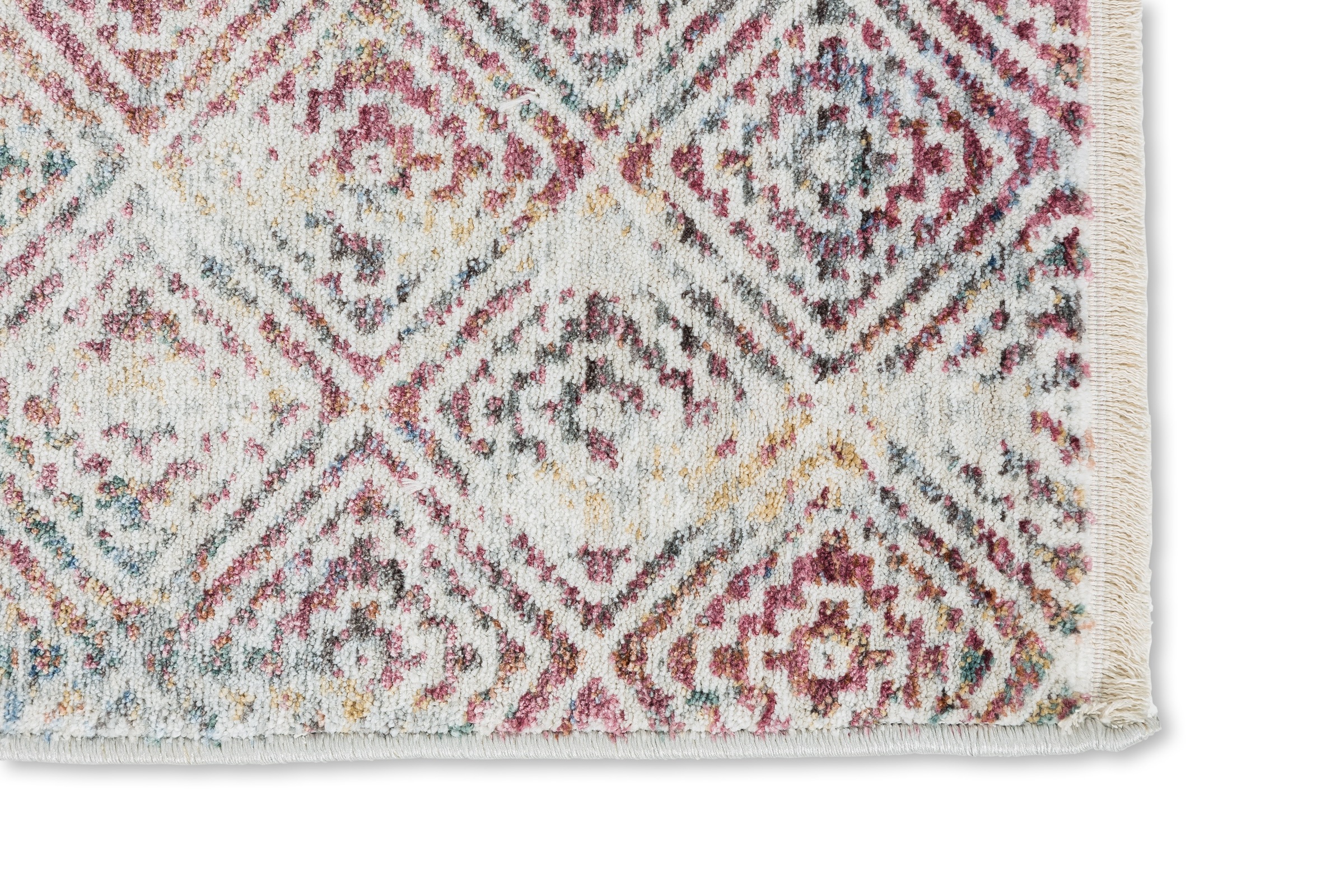 SCHÖNER WOHNEN-Kollektion Teppich »Charme 242«, rechteckig, 6 mm Höhe, leichter Kurzflor, Fransen, Wohnzimmer, Schöner Wohnen Kollektion