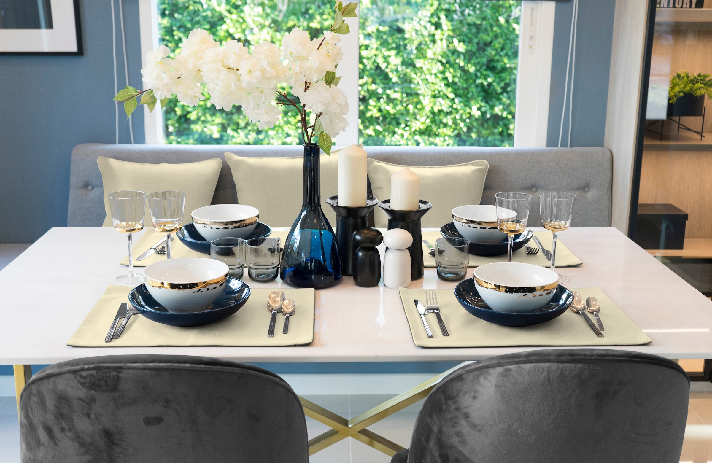 Wirth Dekokissen »SUNBONE« Kissenhülle ohne Füllung, 2 Stück