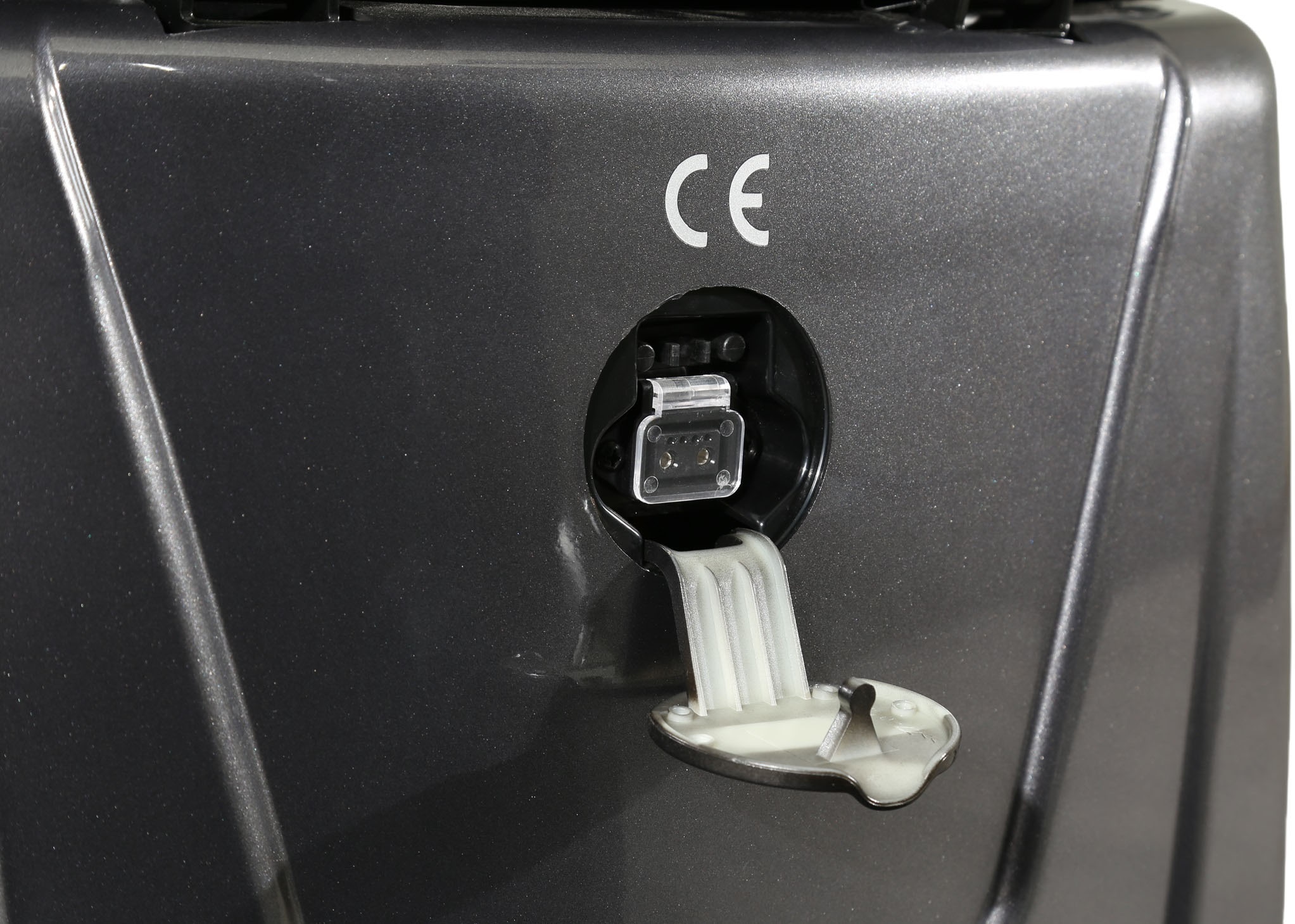 Zündapp Elektromobil »Zündapp Volt 1000W 20 km/h inkl. Topcase und Dach dunkelgrau«, Topcase, Dach
