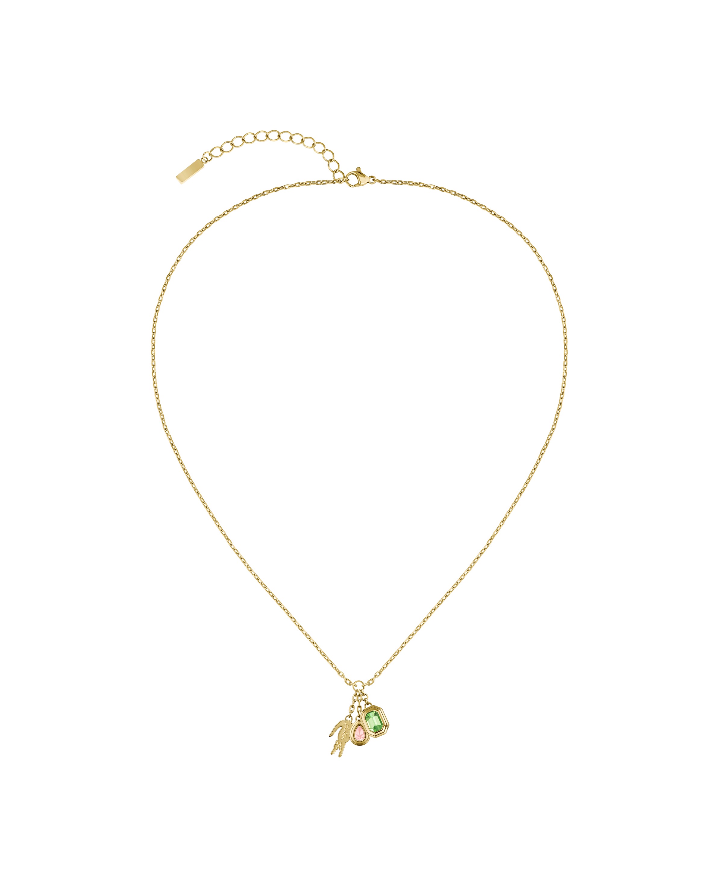 Lacoste Kette mit Anhänger »DEVA« mit Glasstein