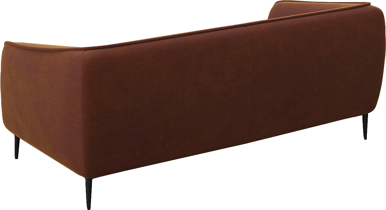 FLEXLUX 2,5-Sitzer »Belle Designsofa, Couch, bequem durch Kaltschaum im Sitz«, Skandinavisches Design, In hochwertiger Verarbeitung