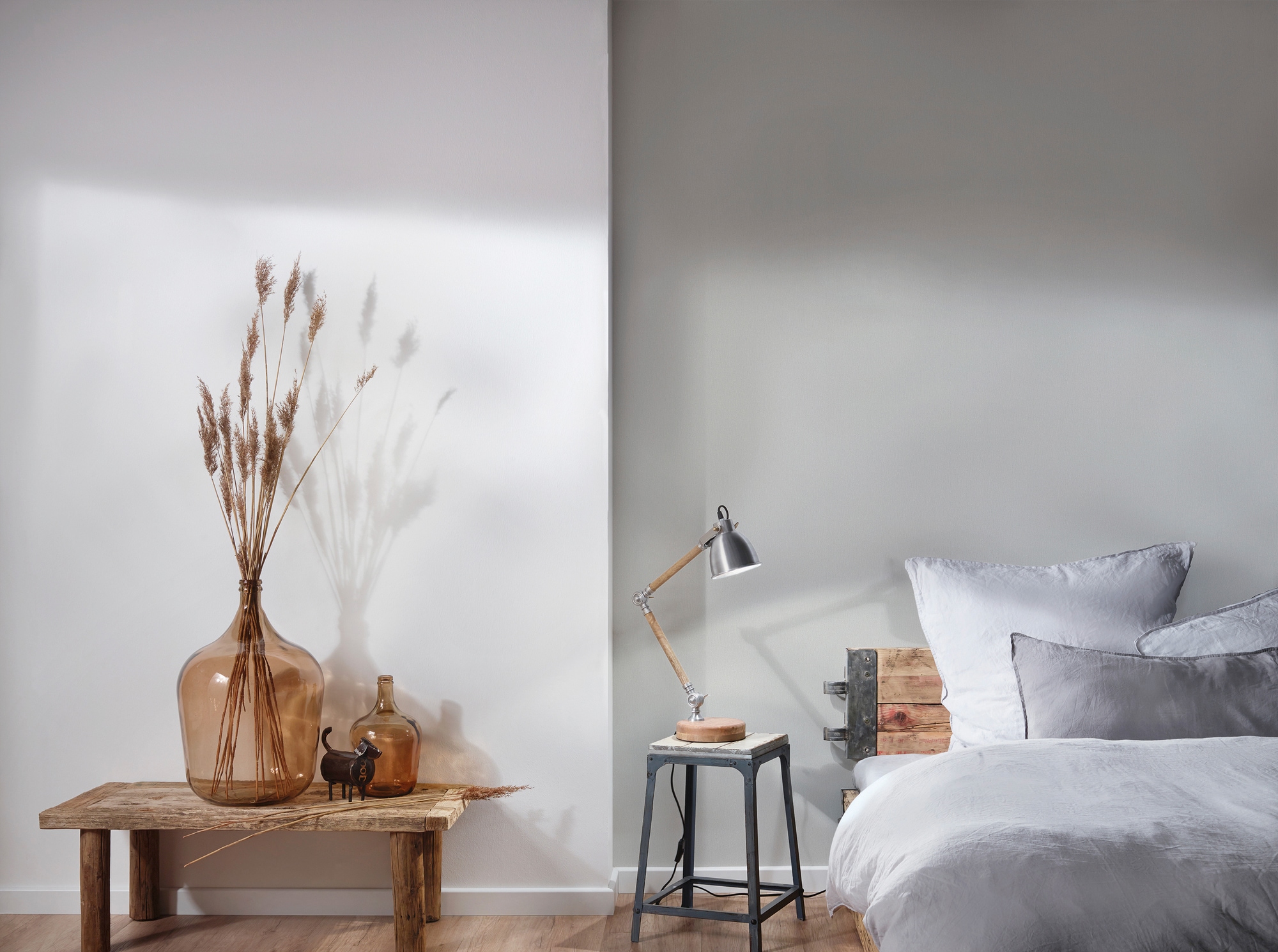 A.S. Création Vliestapete »Trendwall«, einfarbig-unifarben-uni, Tapete Uni Tapeten Wohnzimmer Schlafzimmer Küche modern Design Design