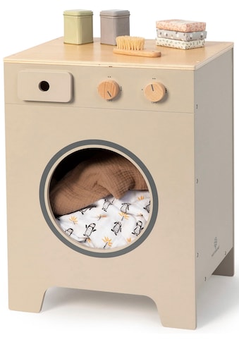 Kinder-Waschmaschine »Mix & Match, warmgrau/natur«