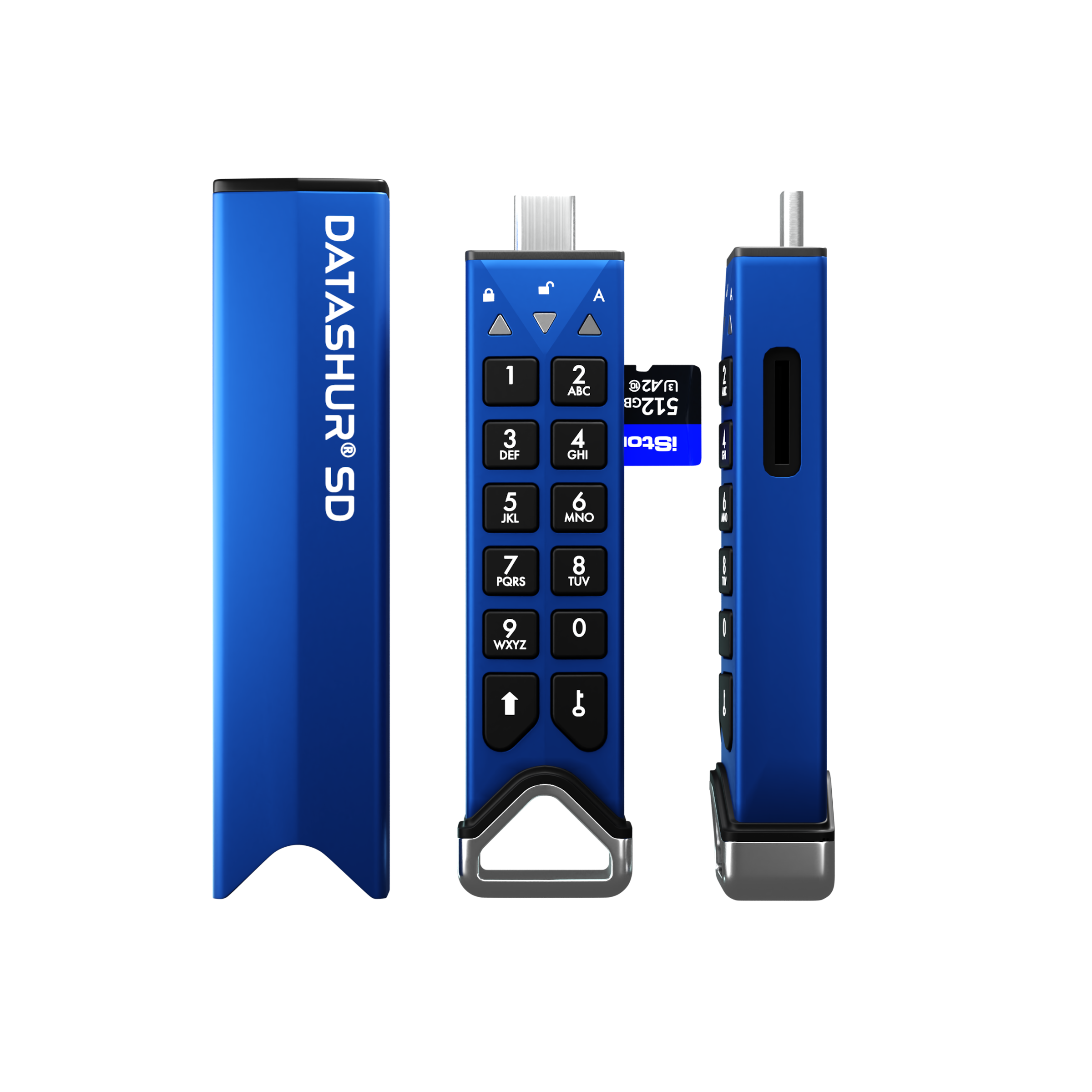 iStorage USB-Stick »datAshur SD«, (USB 3.2 Lesegeschwindigkeit 100 MB/s)