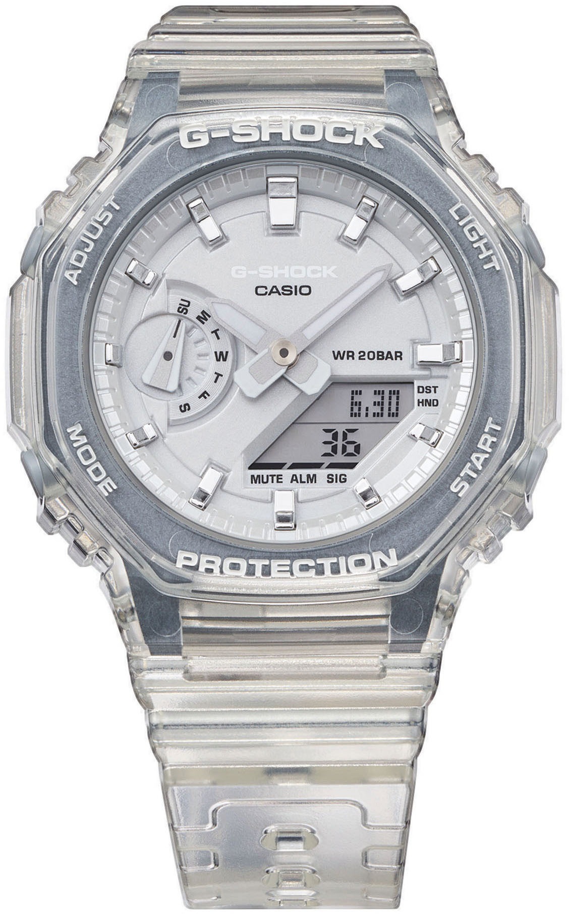 CASIO G-SHOCK Chronograph, Quarzuhr, Armbanduhr, Damen, Herren, digital, bis 20 bar wasserdicht