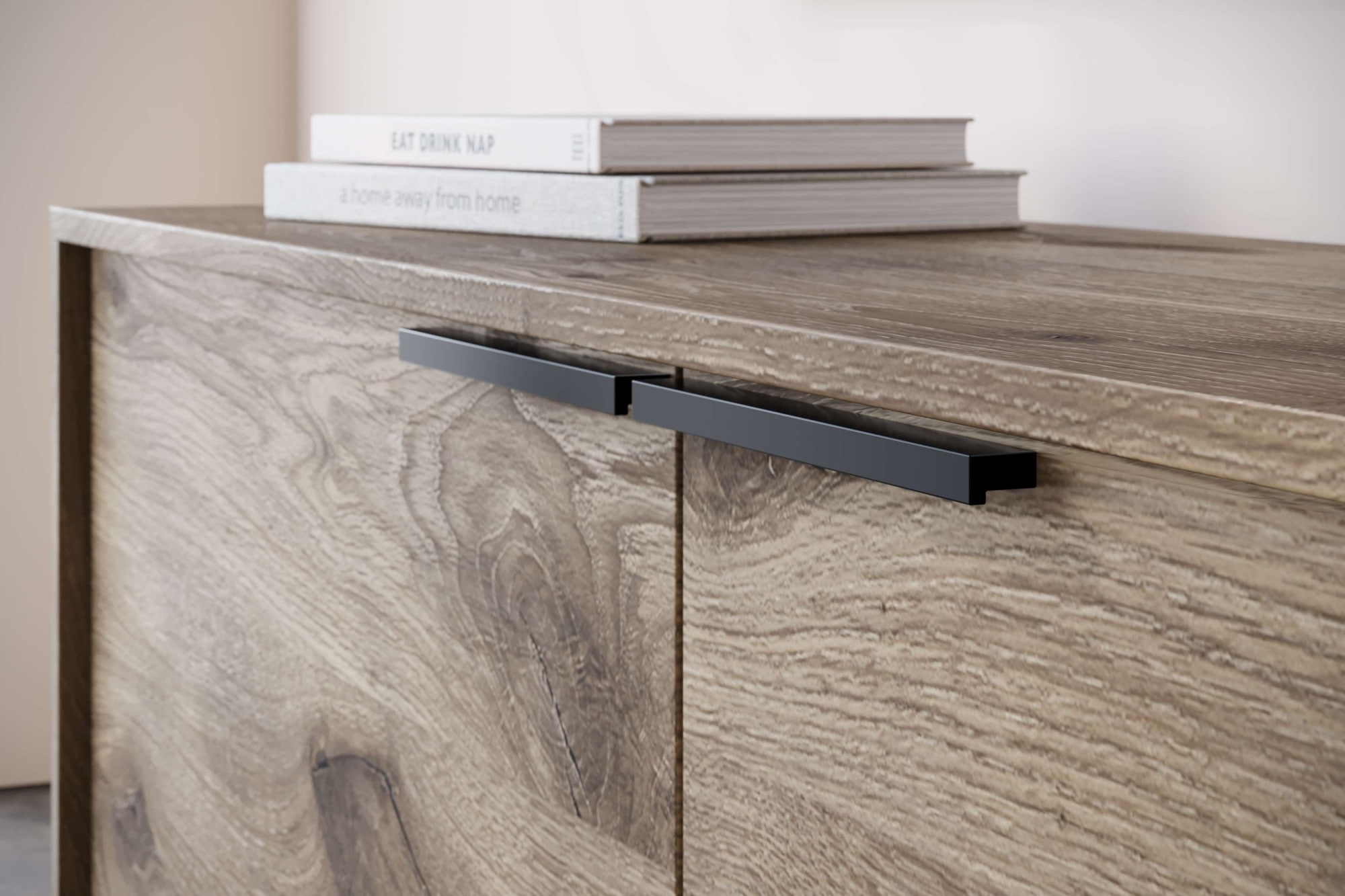 INOSIGN Lowboard »Dinant«, TV-Kommode mit 2 Klappen, Kabeldurchführung, Breite 150 cm, Höhe 50 cm