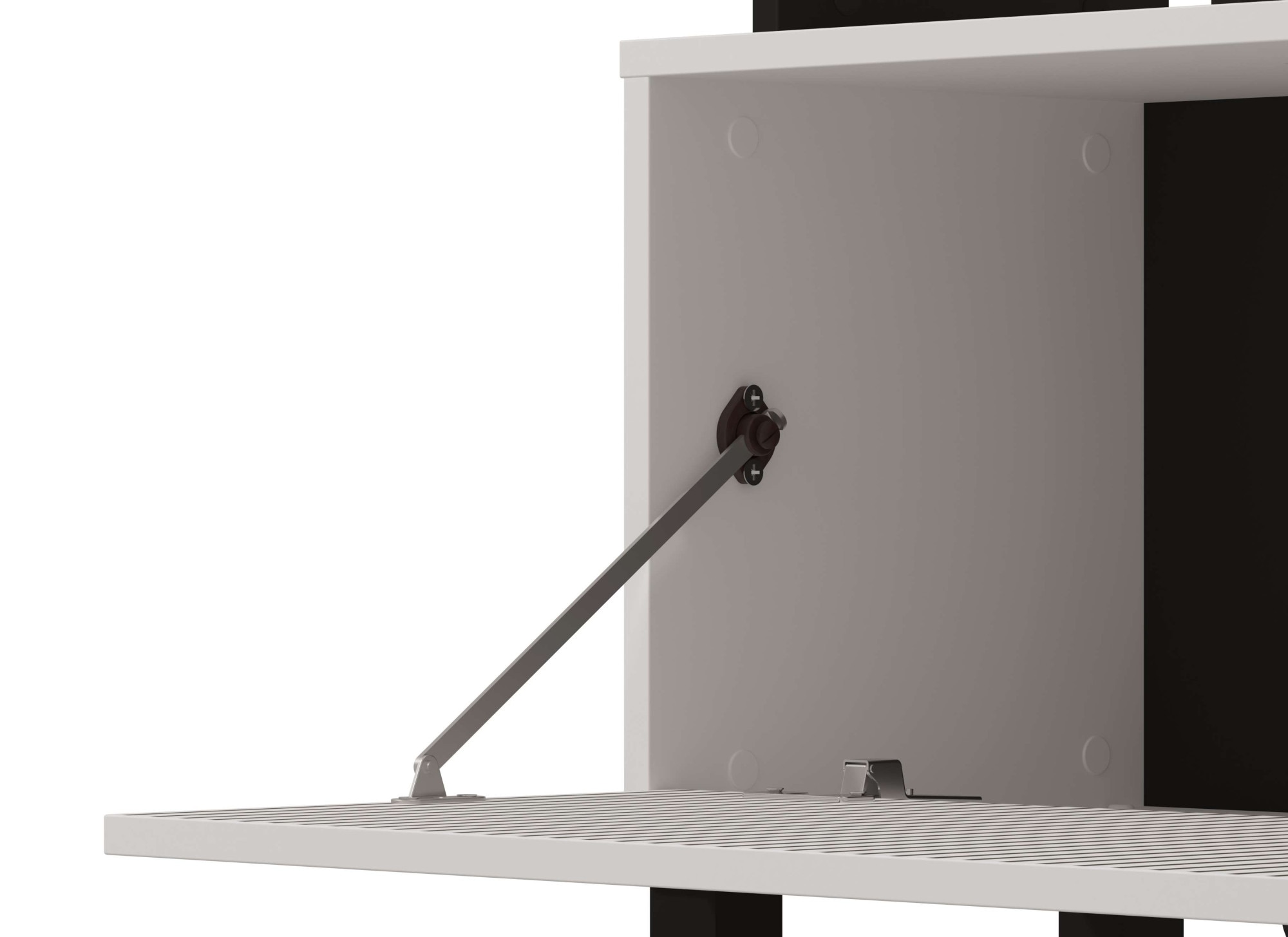 INOSIGN Wohnwand »Retimno, inkl. Highboard, TV-Board, Standregal und Wandregal« Komplett-Set, 4 Stk. tlg.