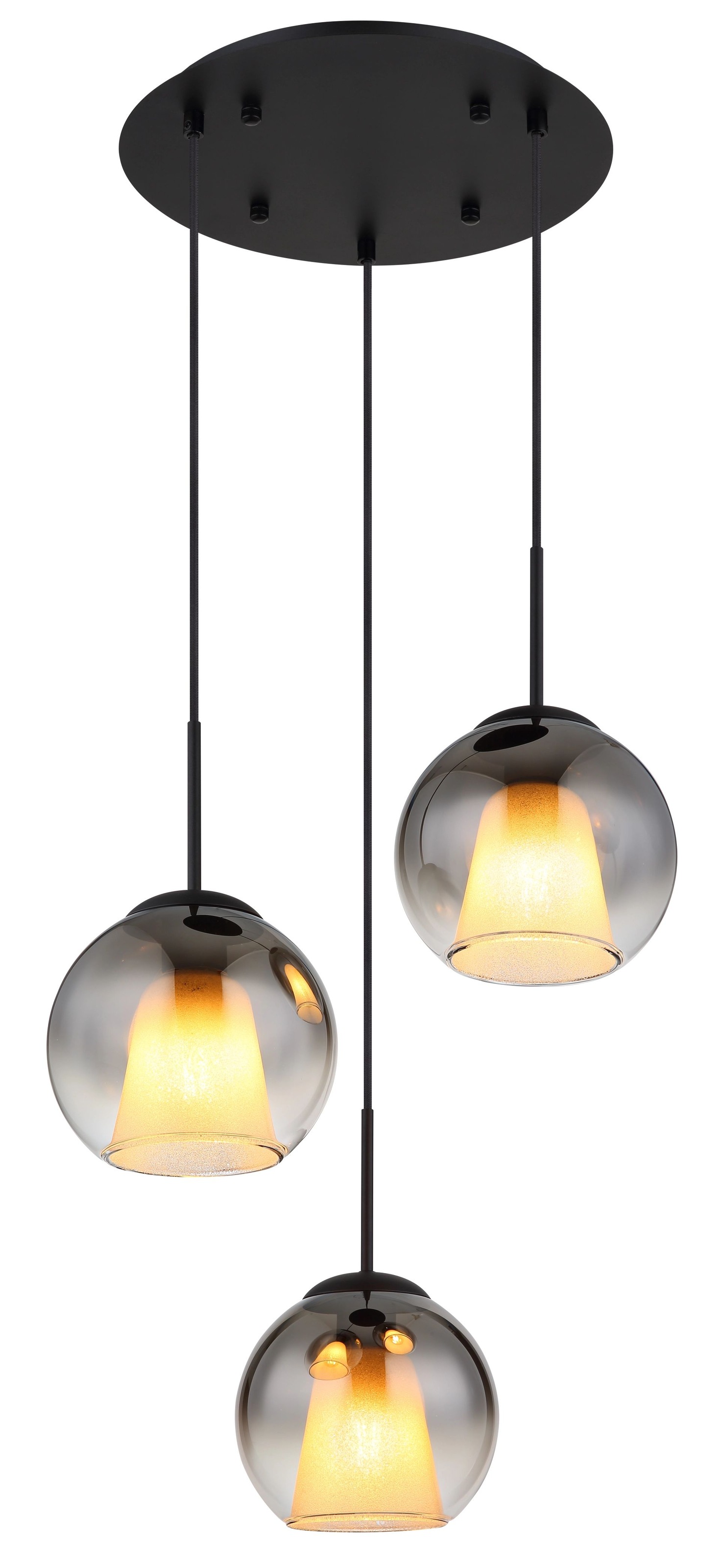 GLOBO LIGHTING LED-Hängeleuchte »BARRY«, 3 flammig, Leuchtmittel E27   ohne günstig online kaufen