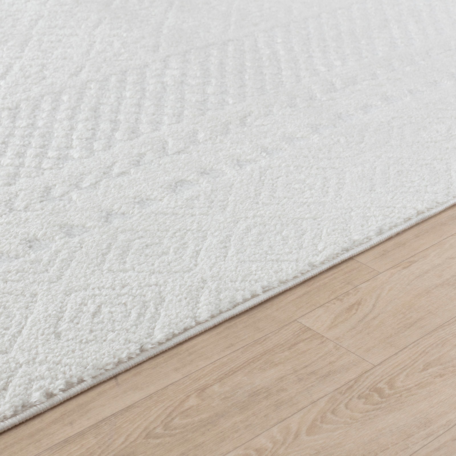 Livabliss Teppich »MONACO«, rechteckig, 14 mm Höhe, Skandinavischer Teppich, Kurzflor Boho-Wohnzimmerteppich