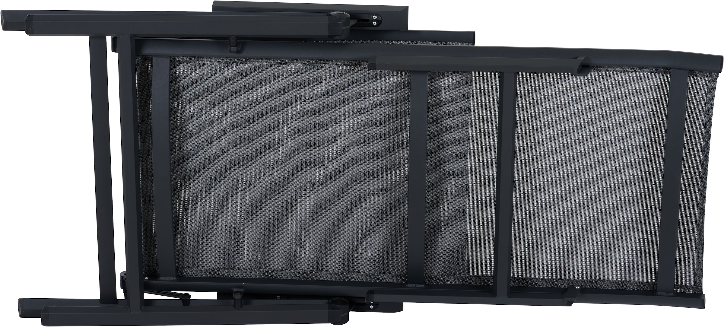 Siena Garden Gartenliege »TAURO« Gestell aus Aluminium, Ranotex® Bezug royal-grey, klappbar