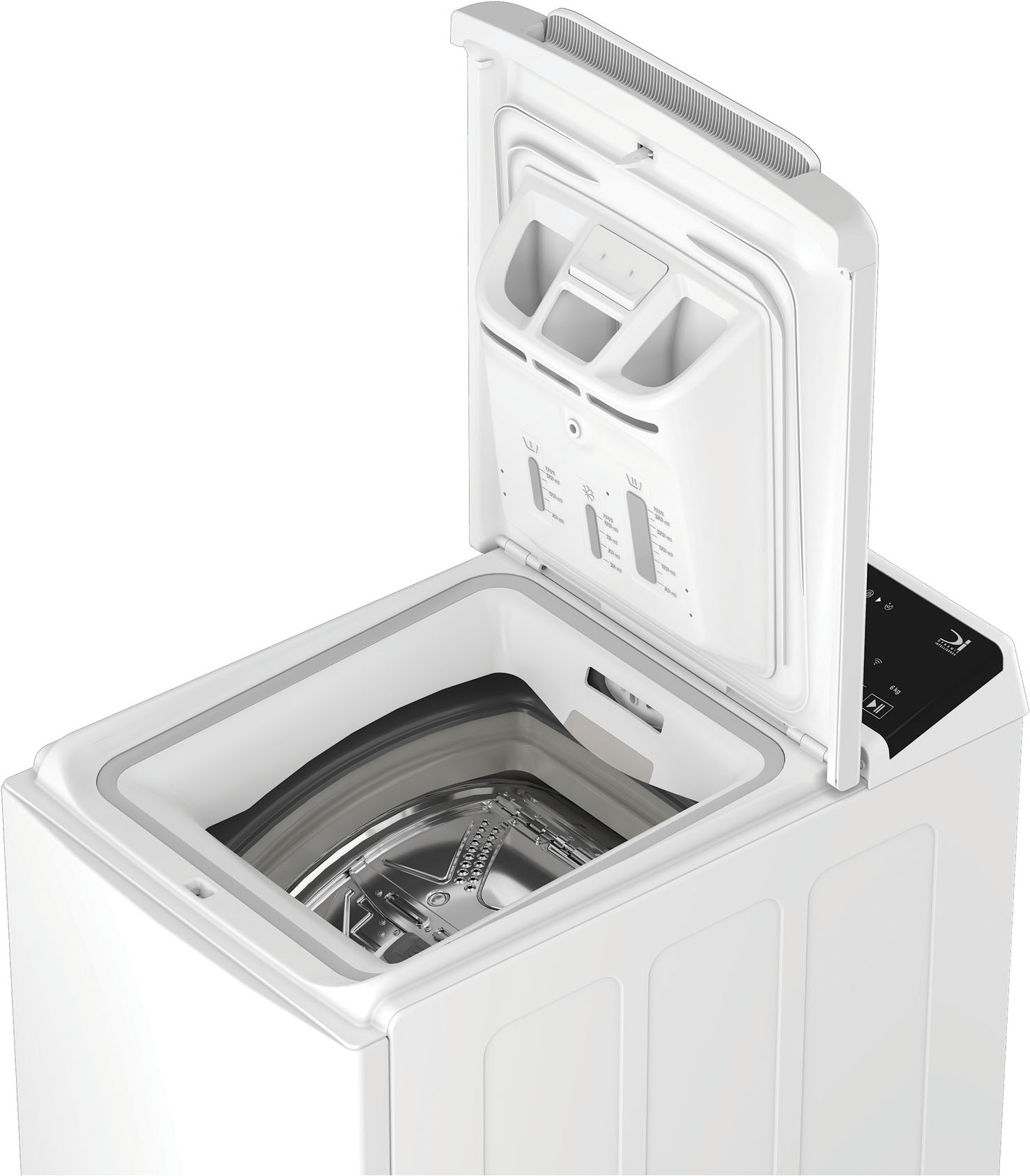 BAUKNECHT Waschmaschine Toplader »TBK 61A BWD SILENCE« 6 kg 1200 U/min HomeWhiz – smarte Vernetzung für mehr Komfort