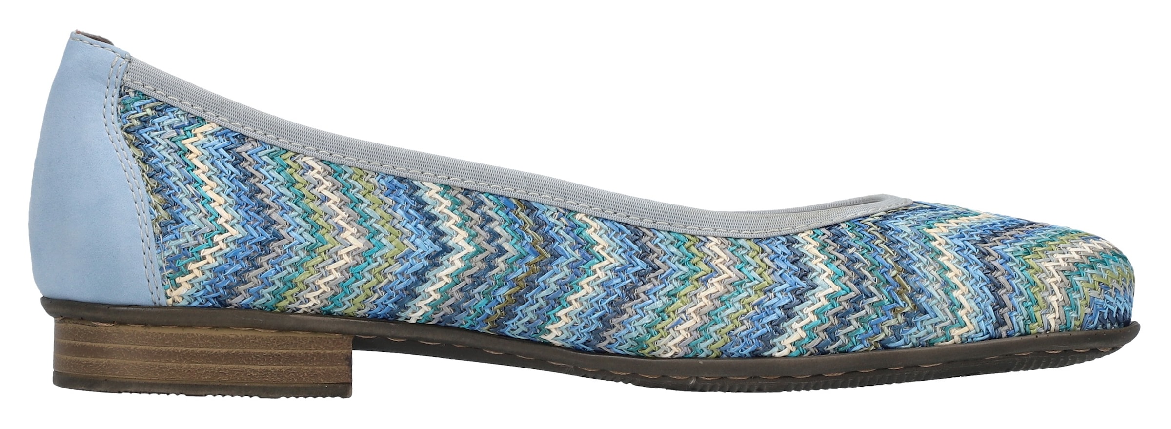 Rieker Ballerina, Slipper, Schlupfschuh, Pumps mit weicher Innensohle